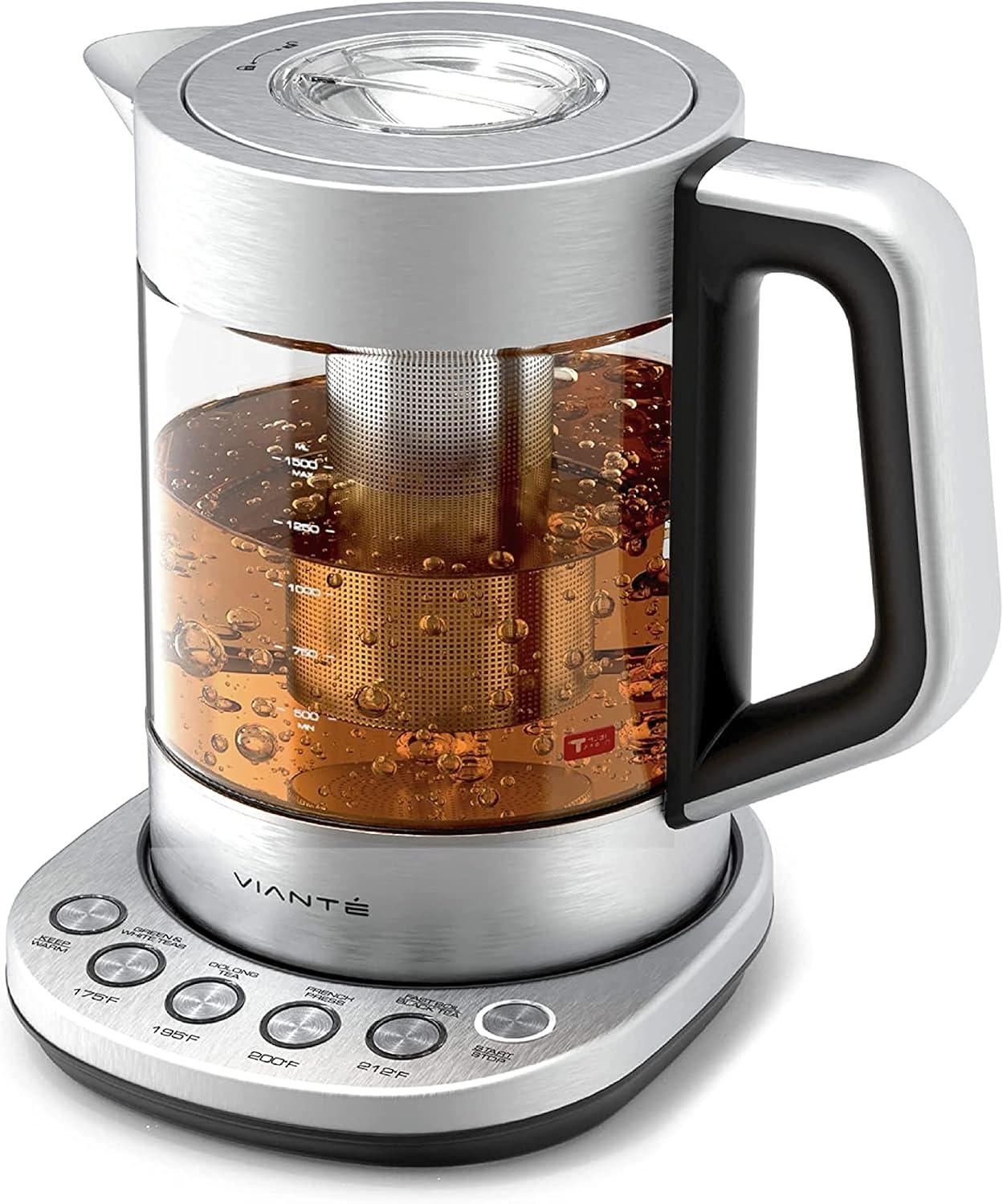 Vianté Electric Kettle Showdown: Loose Leaf Tea Made Easy