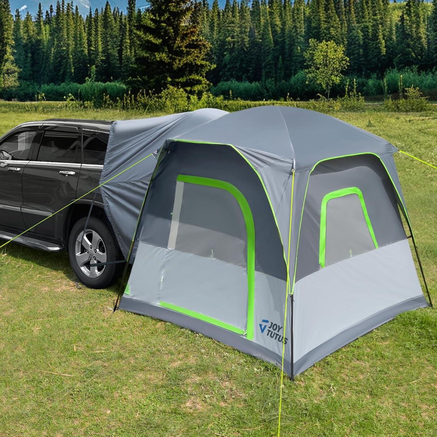 SUV Tents Face-Off: JOYTUTUS's Movie Screen Surprise!