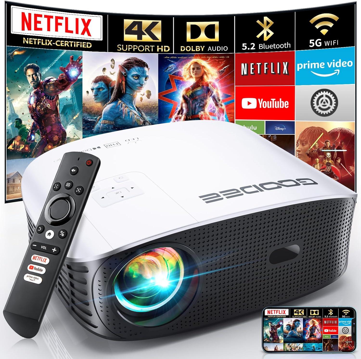 4K Projector Showdown: Netflix-Ready with Dolby Audio Magic