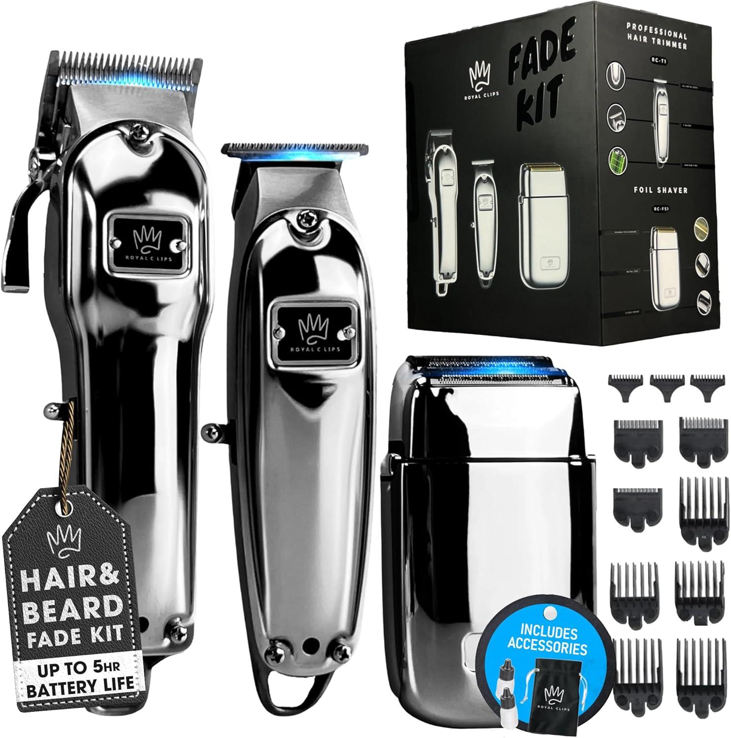 Royal Clips Fade Kit Showdown: Professional Grooming Versus Home Hacks