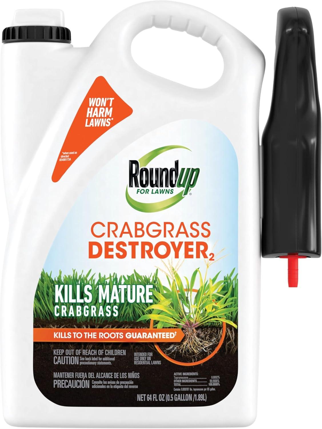Crabgrass Control Showdown: Roundup vs. Scotts Preventers