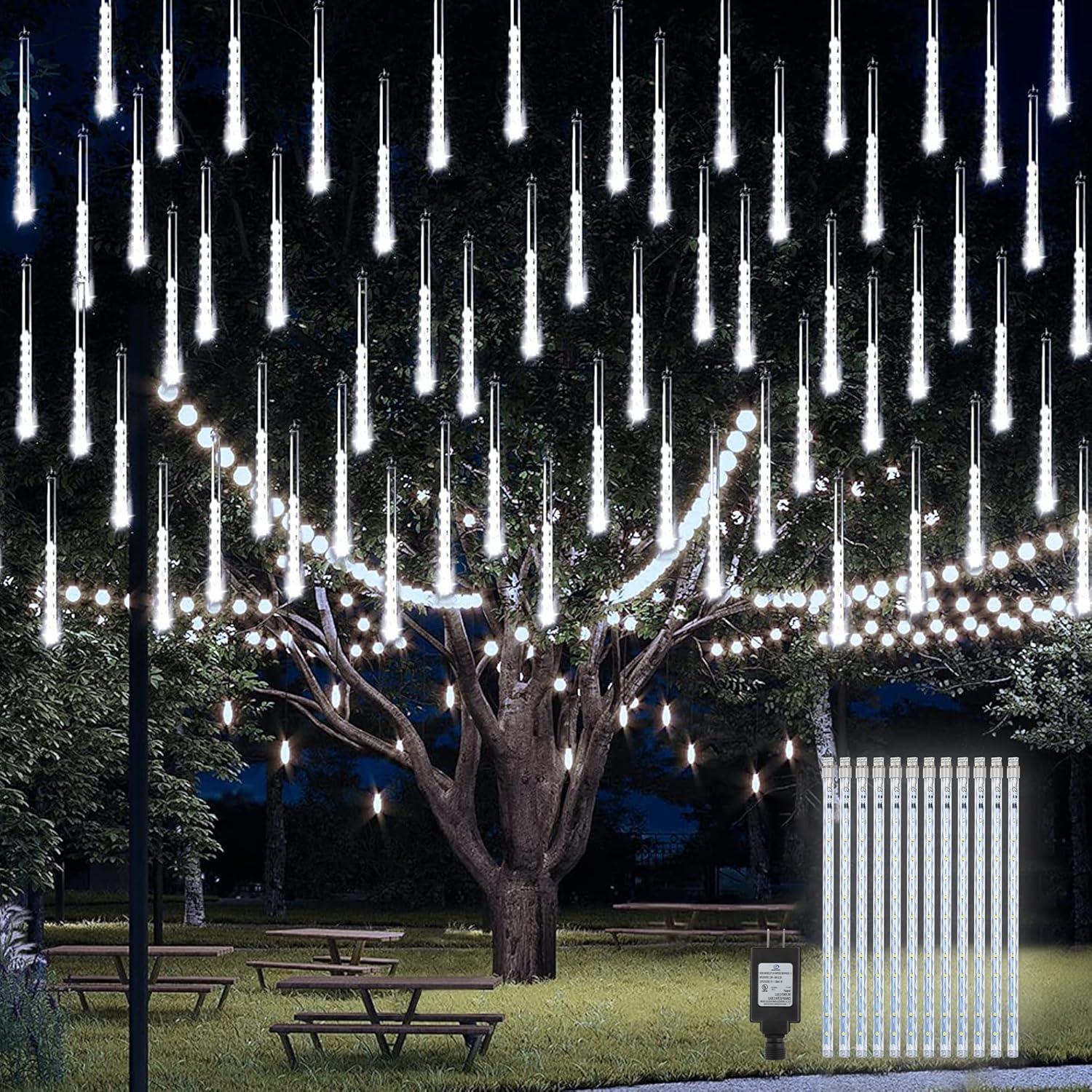 Surprising Showdown: Cascading LED Lights for Holiday Cheer