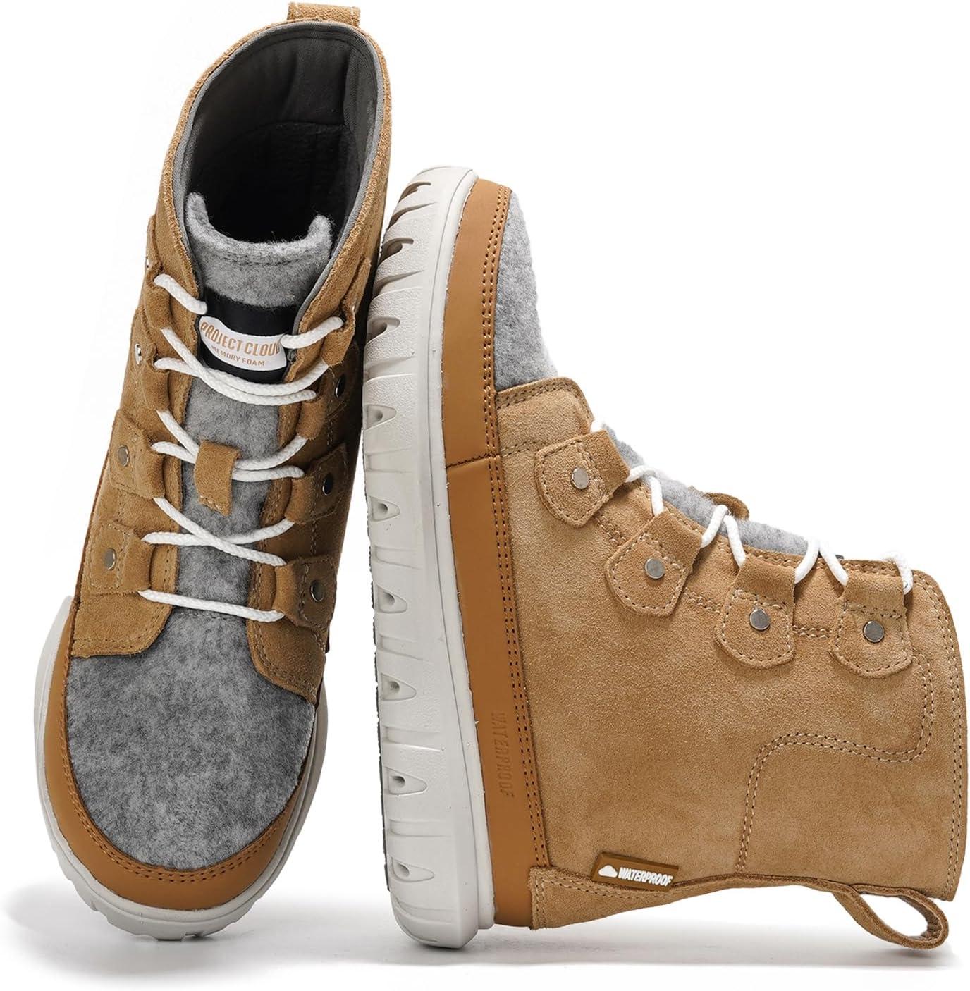 Winter's Showdown: Project Cloud Boots' Memory Foam vs. Suede