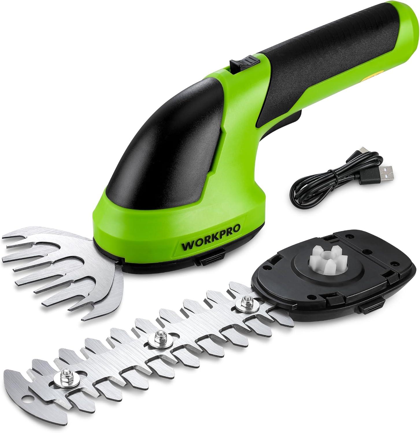 Trim Your Garden Right: WORKPRO’s 7.2V vs. 12V vs. 20V Showdown