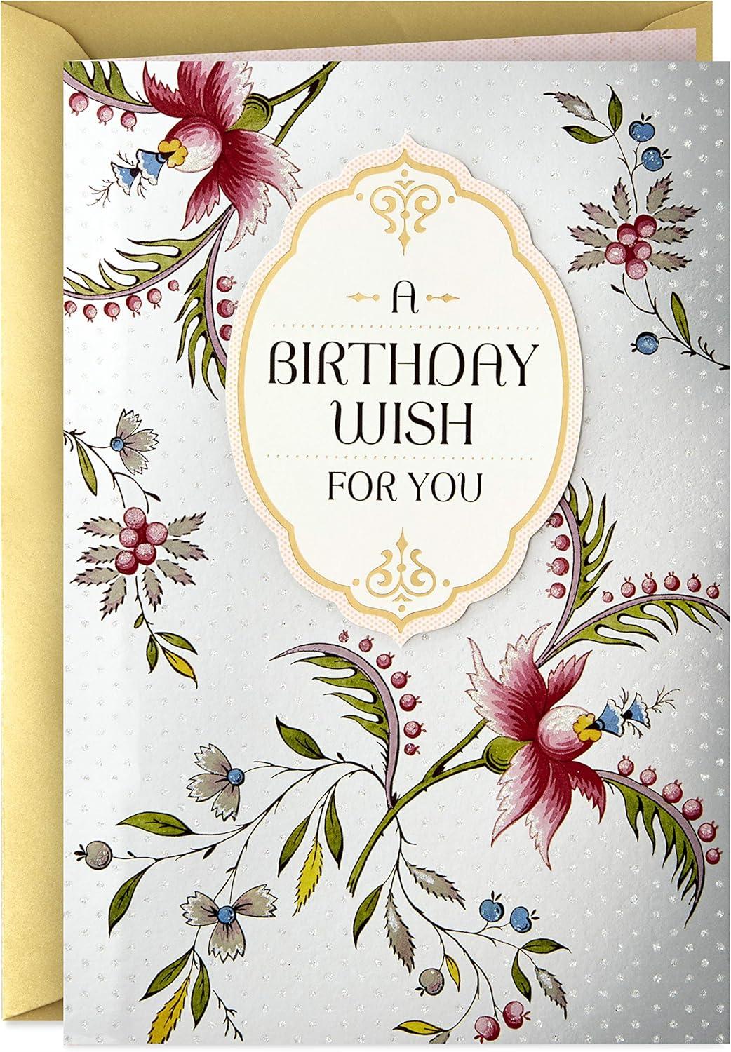 Hallmark's Golden Thread Card: A Birthday Wish Showdown!
