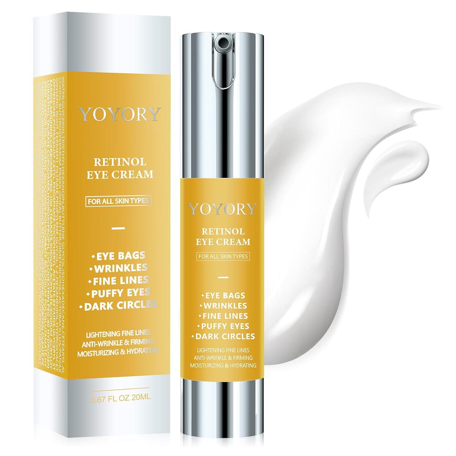 Retinol Under Eye Cream Showdown: Puffiness vs. Dark Circles
