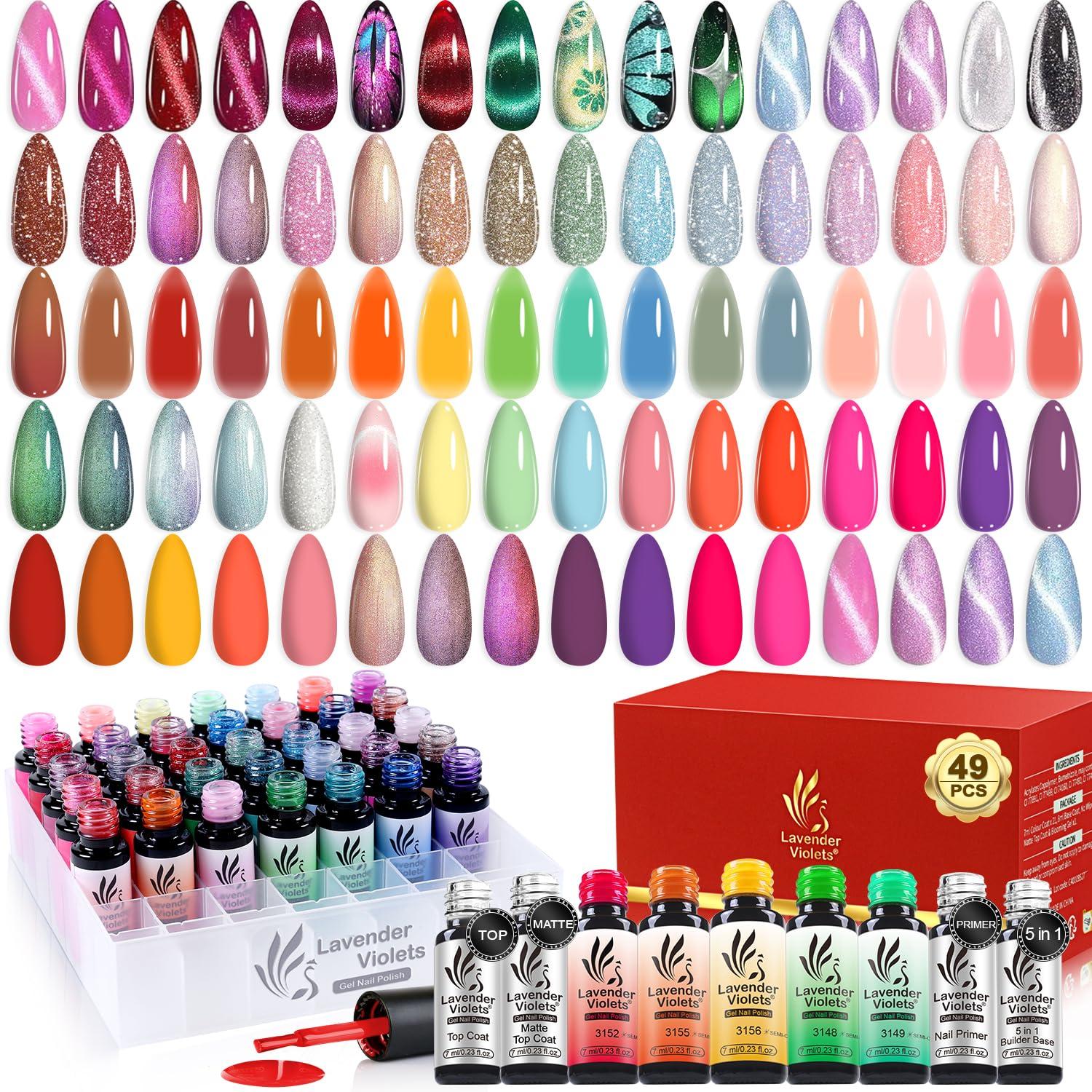 Spring Nail Polish Showdown: Beetles vs. AILLSA vs. Lavender Violets