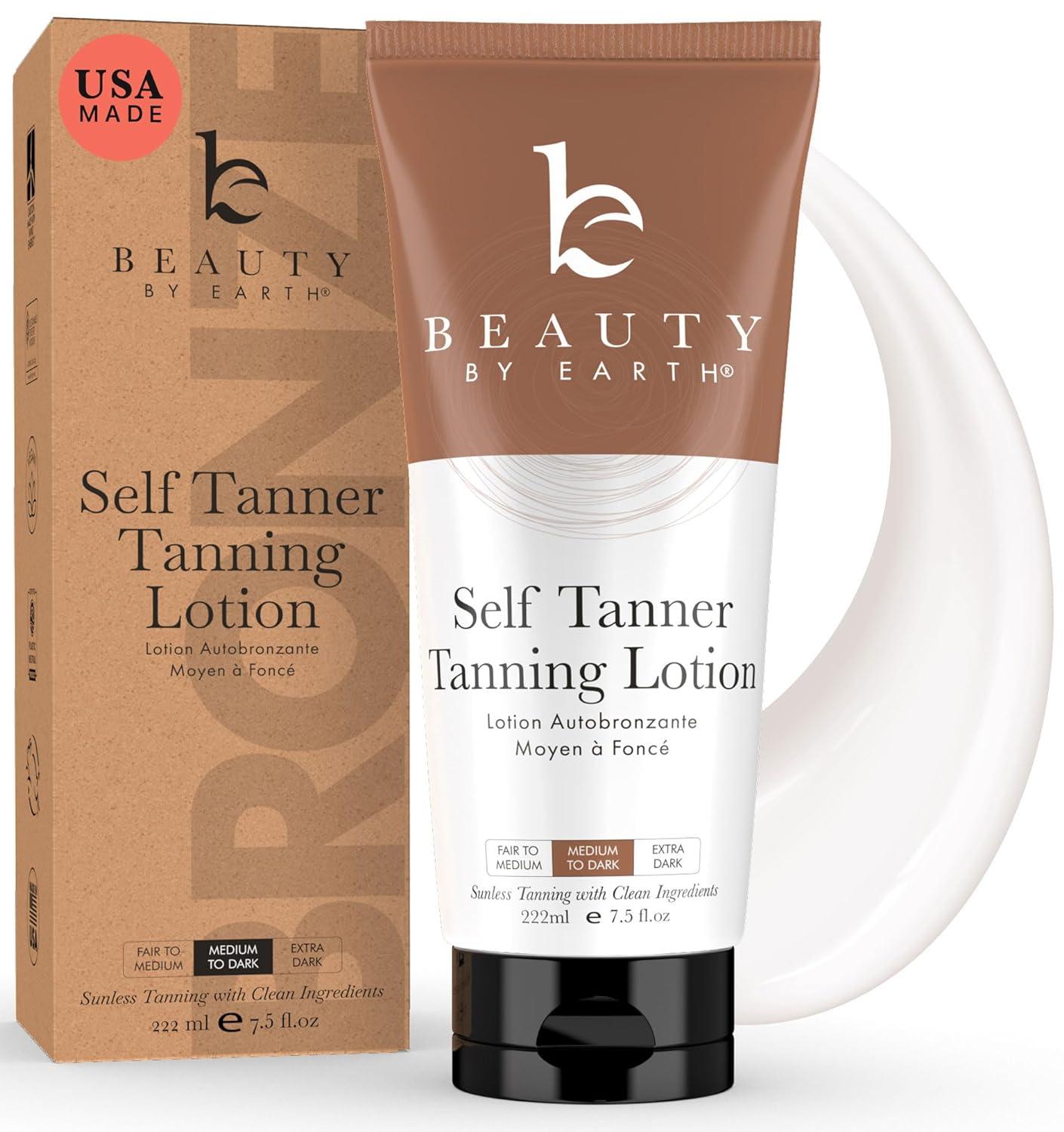 Surprising Showdown: Beauty by Earth Self Tanner's Glow Factor