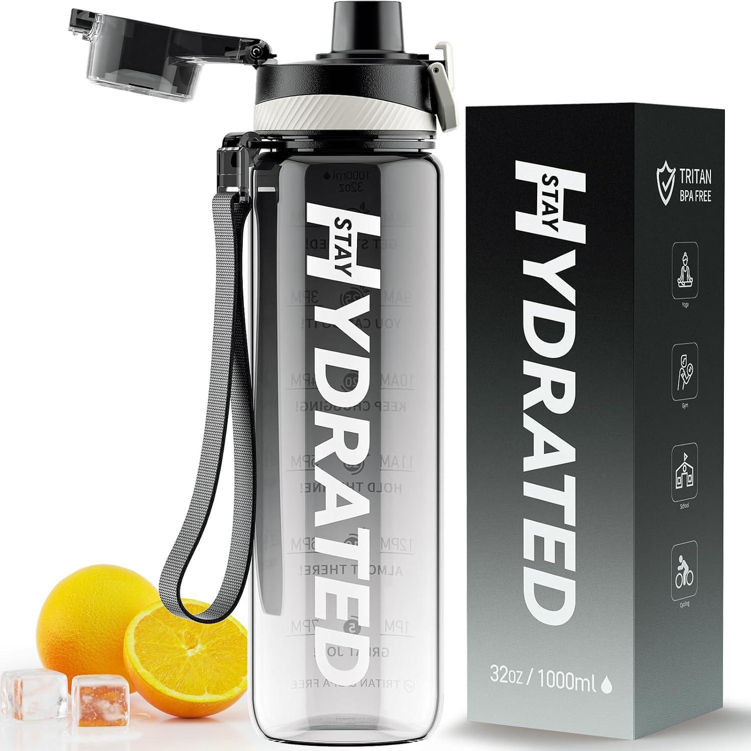 Hydration Showdown: Motivational Water Bottles vs. Regular Ones