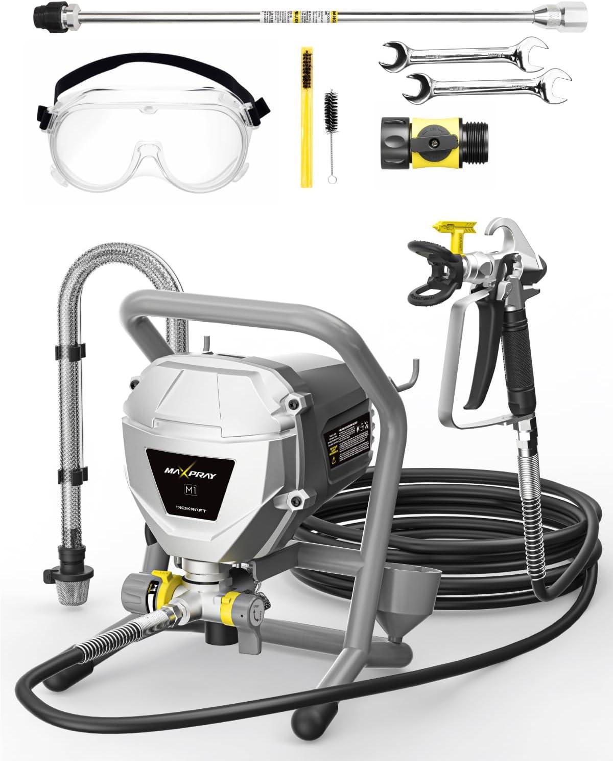 Airless Paint Sprayer Showdown: Efficiency vs. Overspray Risks