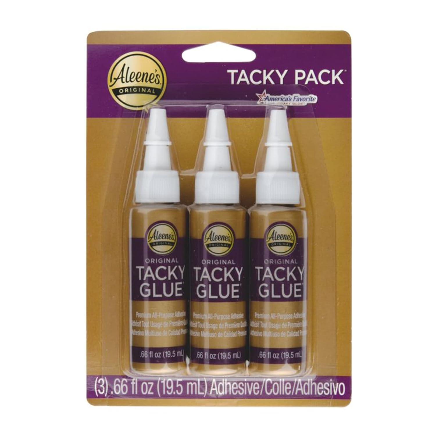 Glue Showdown: Fabric Adhesive vs. Aleene's Clear Tacky Options