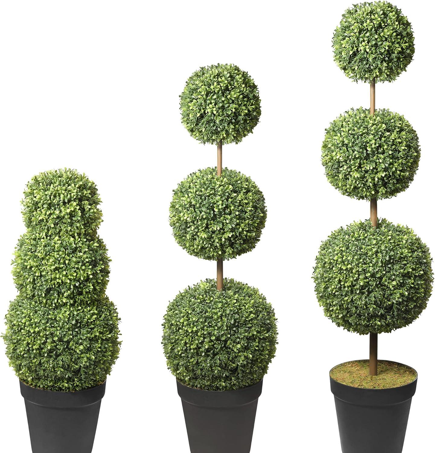Haute Decor Adjustable Topiary Versus Custom Front Porch Style