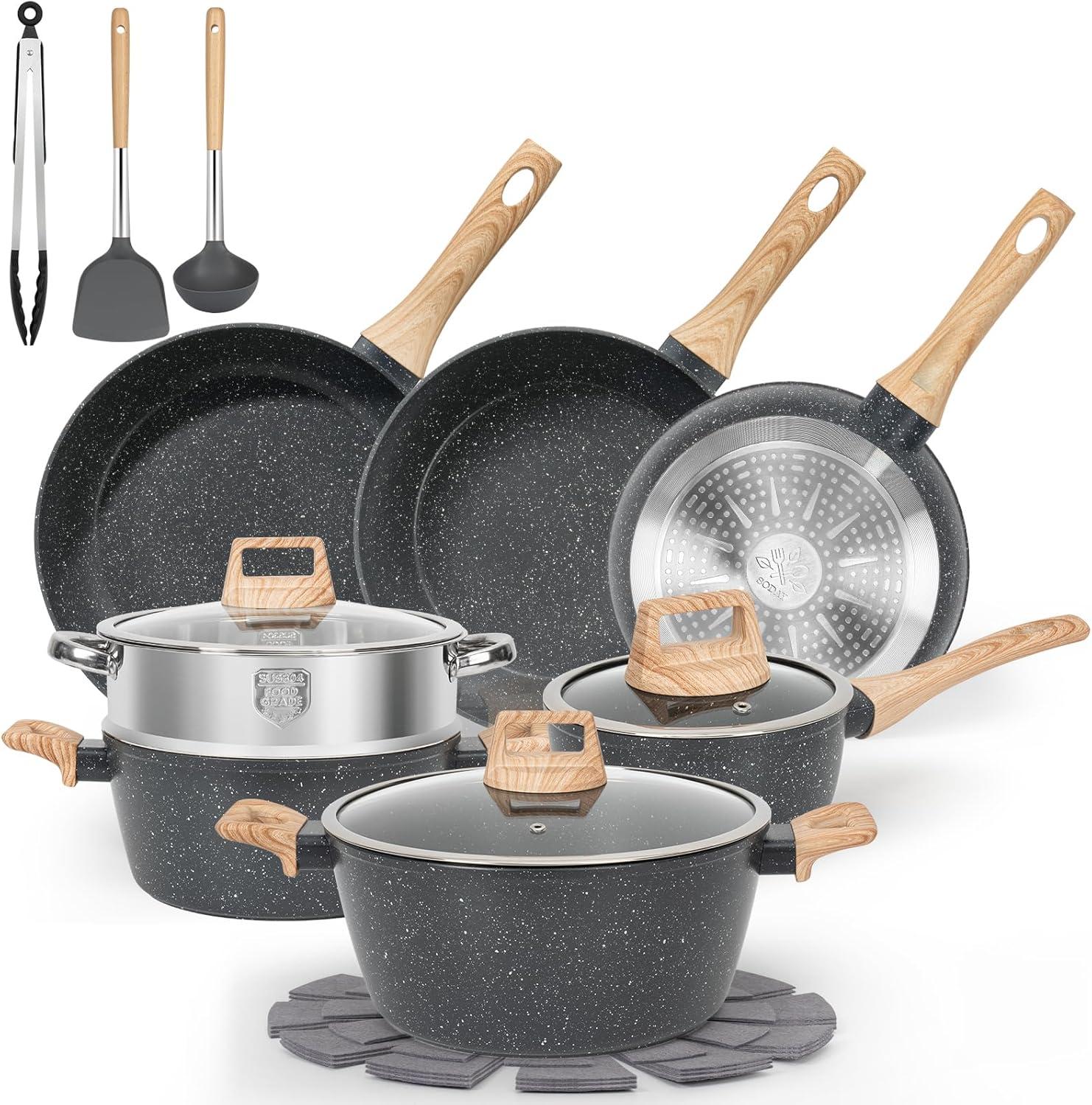 Comparing Cookware Sets: Nonstick Showdown for Easy Cooking