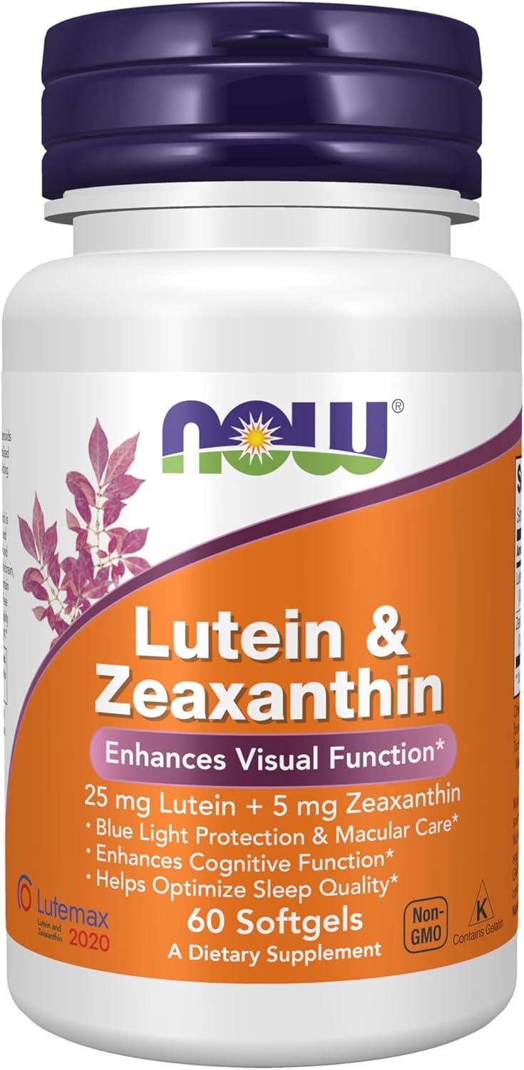 Now Lutein vs. Zeaxanthin: Surprising 25mg/5mg Insight… Better Vision?