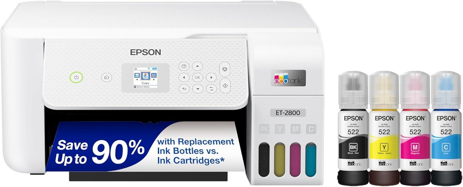 EcoTank ET-2800 vs Generic: Surprising Ink Efficiency For Home Use… (Tested!)