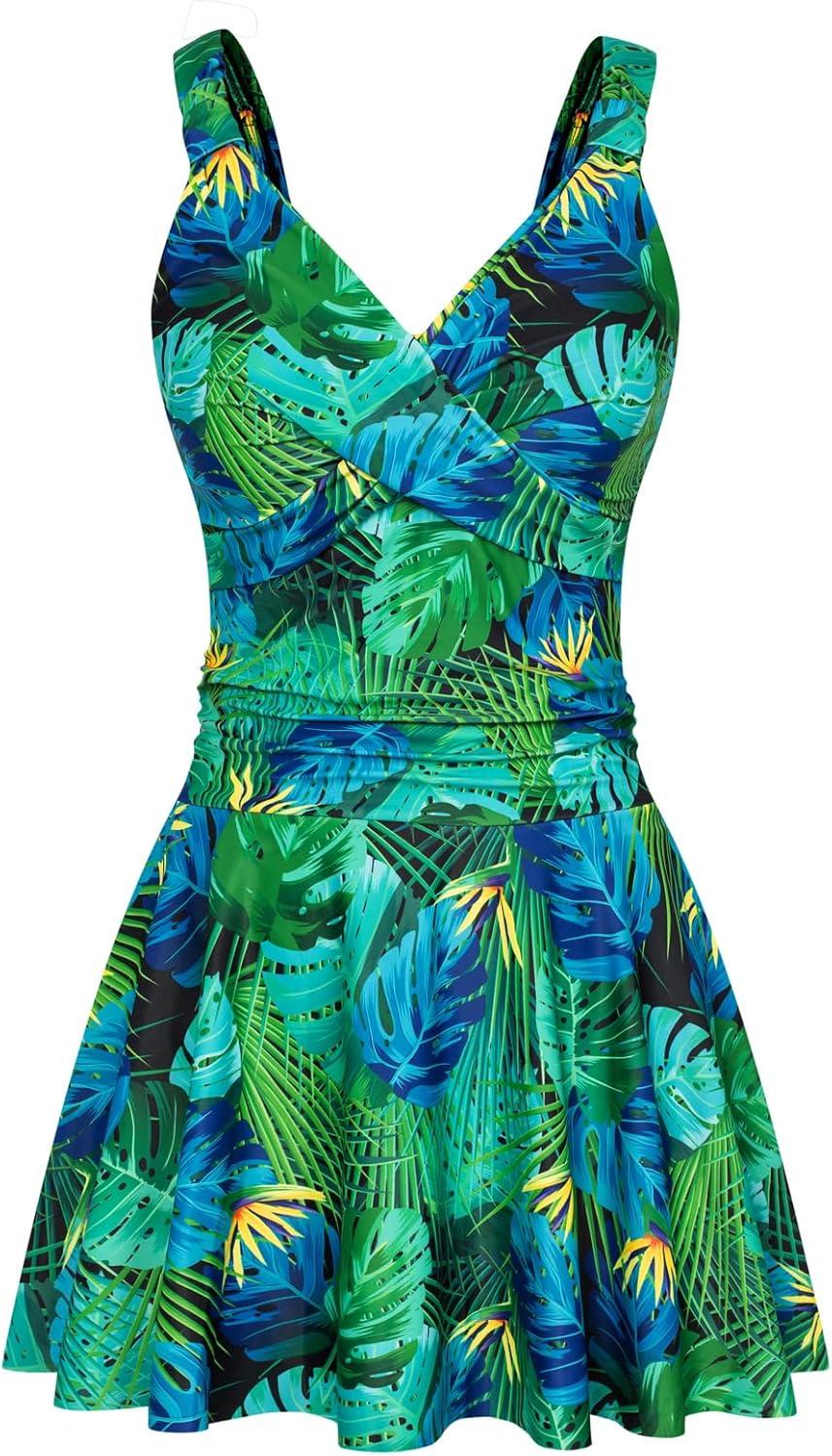Pleated Swim Skorts vs. Ruched Swimdress: A Summer Showdown