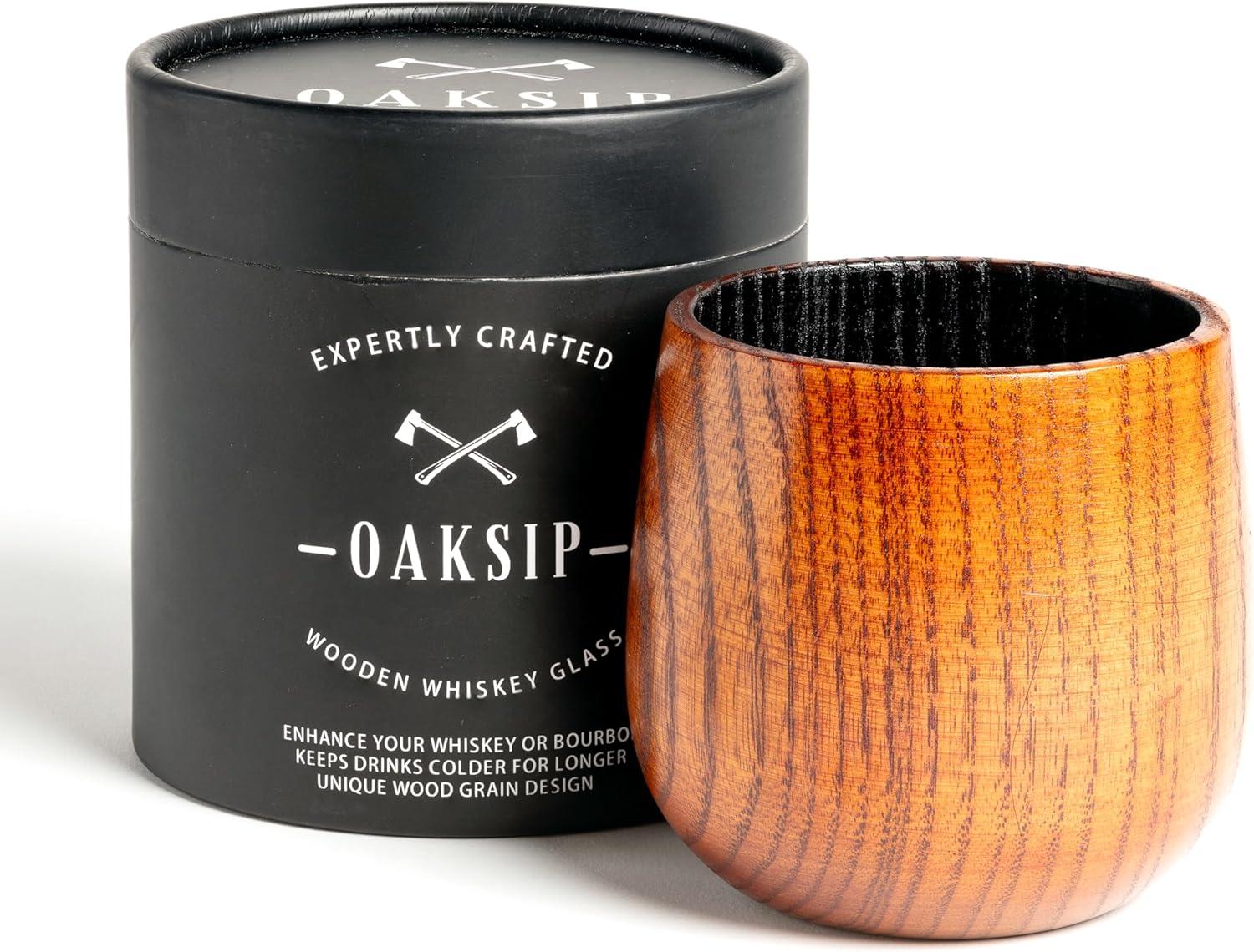 Charred Wooden Glass Showdown: Gifts for Bourbon Lovers