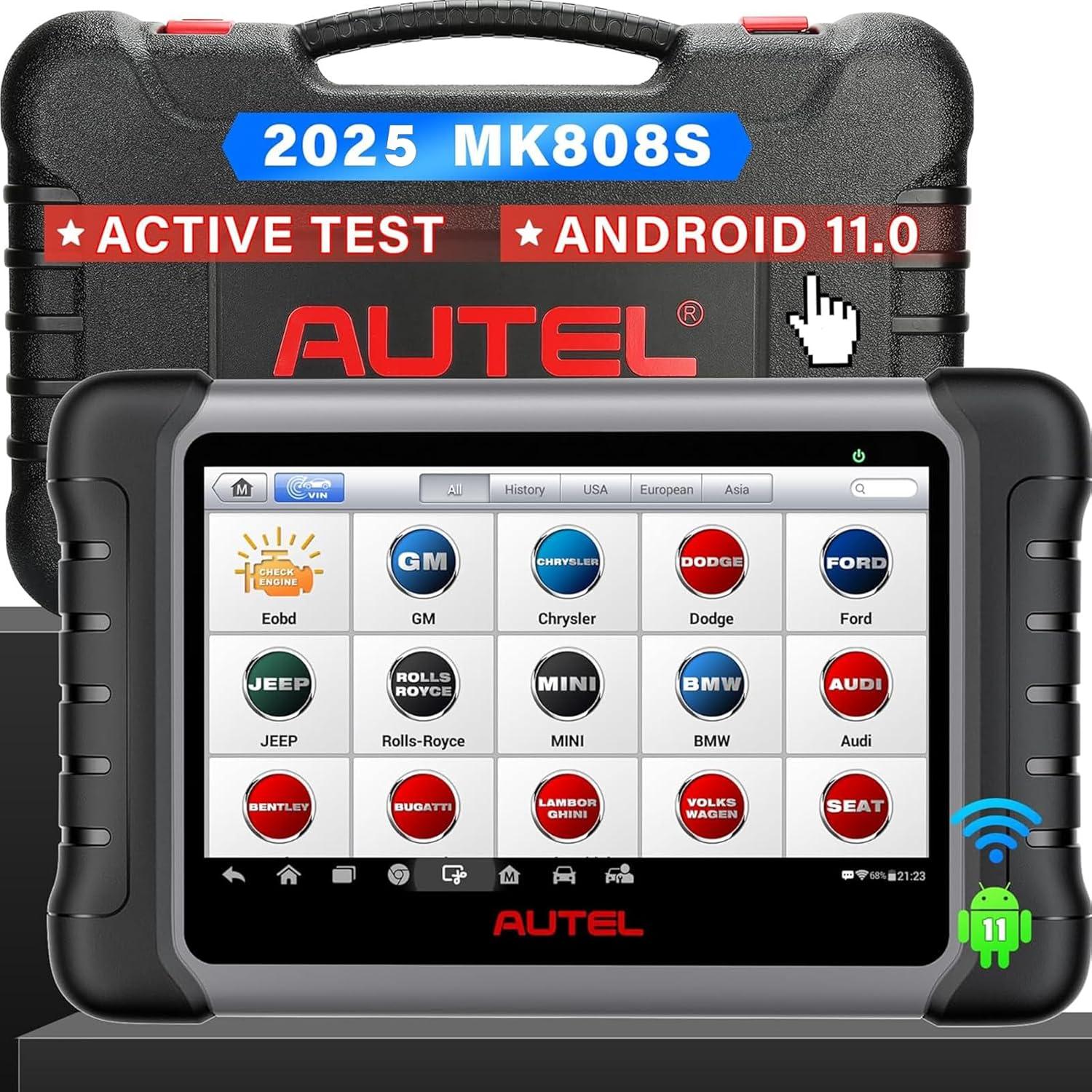 Autel Scanner Showdown: MK808S vs. MK808BT Pro Features