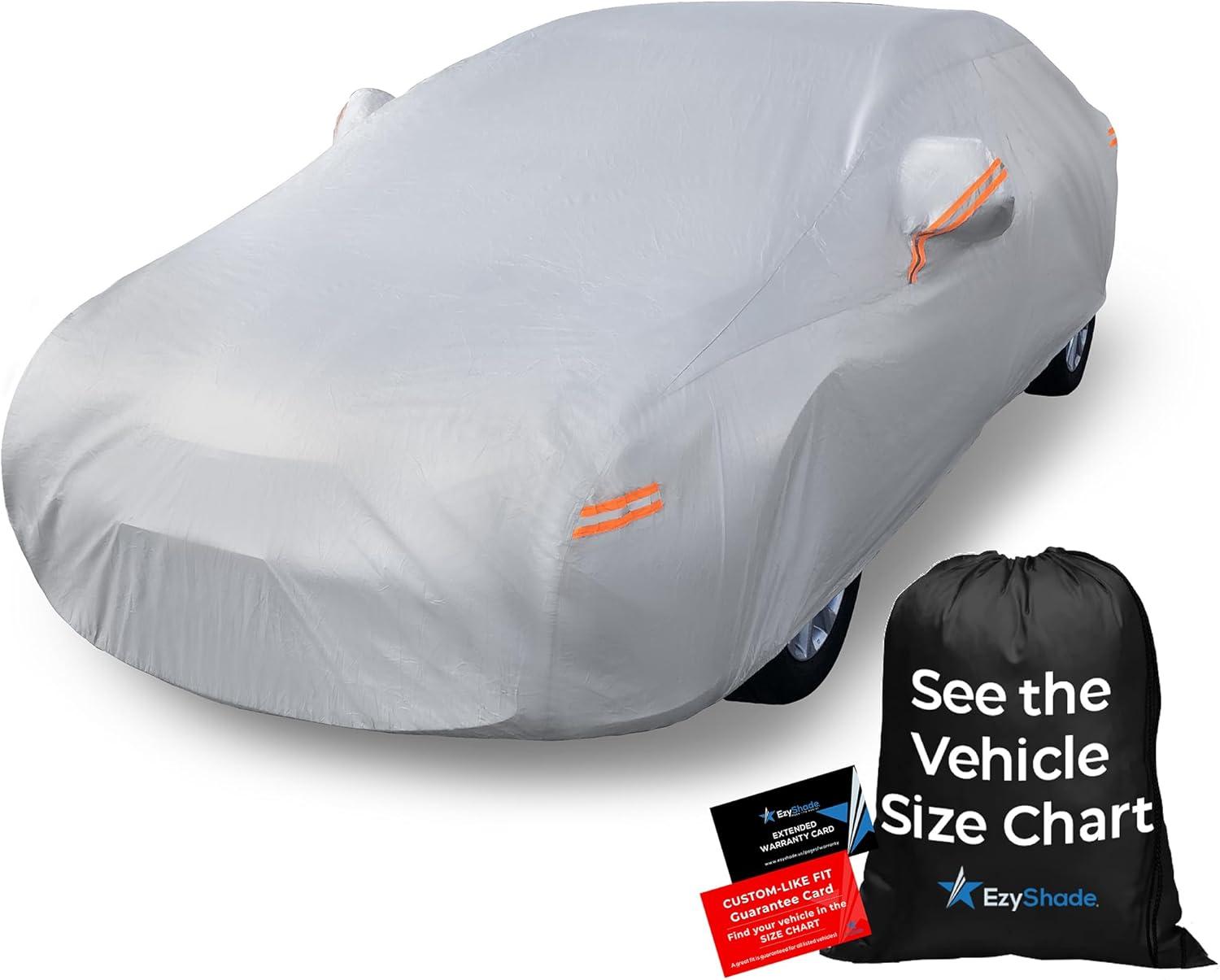 Weatherproof Showdown: EzyShade Car Covers vs. NTR Tow Rope