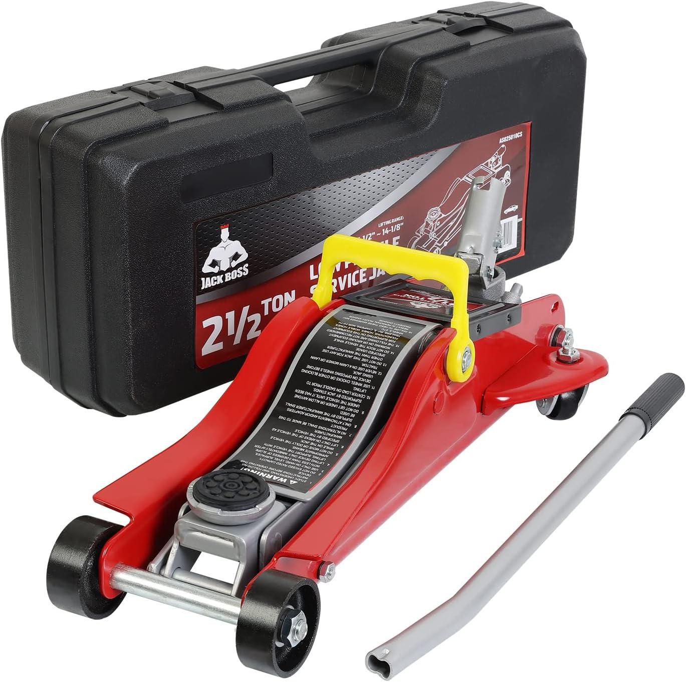 Floor Jack Faceoff: Low Profile Lift vs. Heavy Duty Power