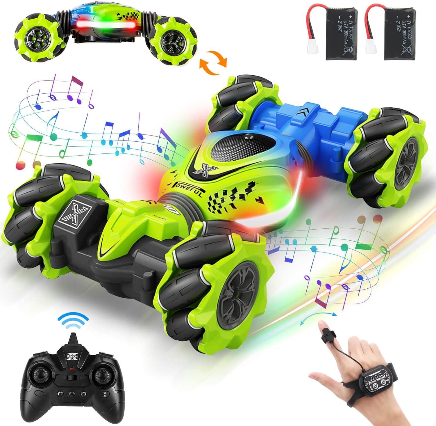 Gesture RC Car Showdown: Hand-Controlled Fun for Kids!