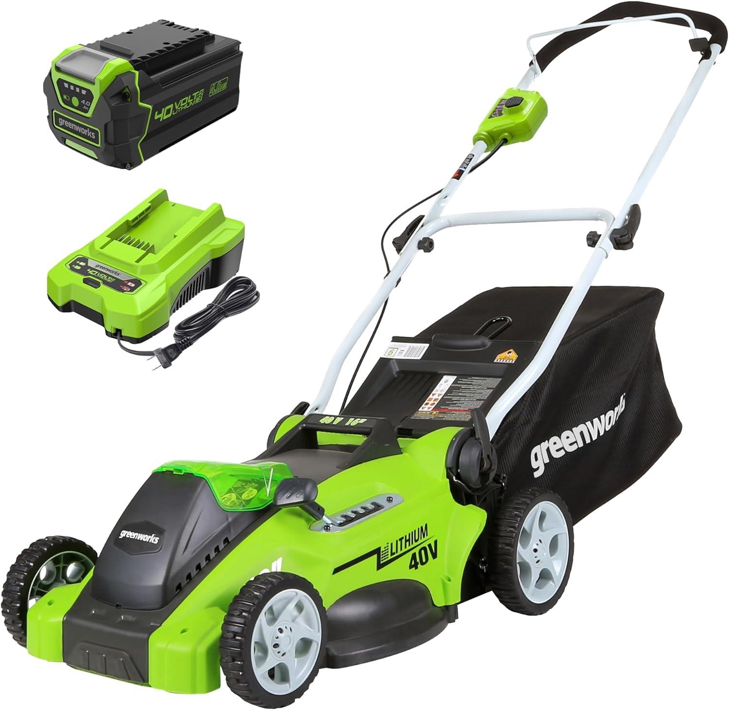 Spring Lawn Transformation: Greenworks Mower vs. Gas Power
