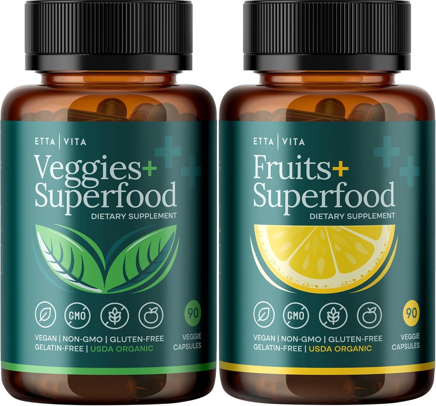 Fruits & Veggies Showdown: Energy Boost in a Capsule!