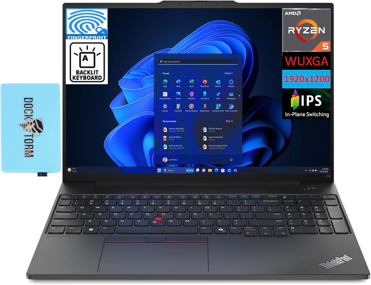 Lenovo Thinkpad E16 vs. DKZ Hub: A Surprising Laptop Duo