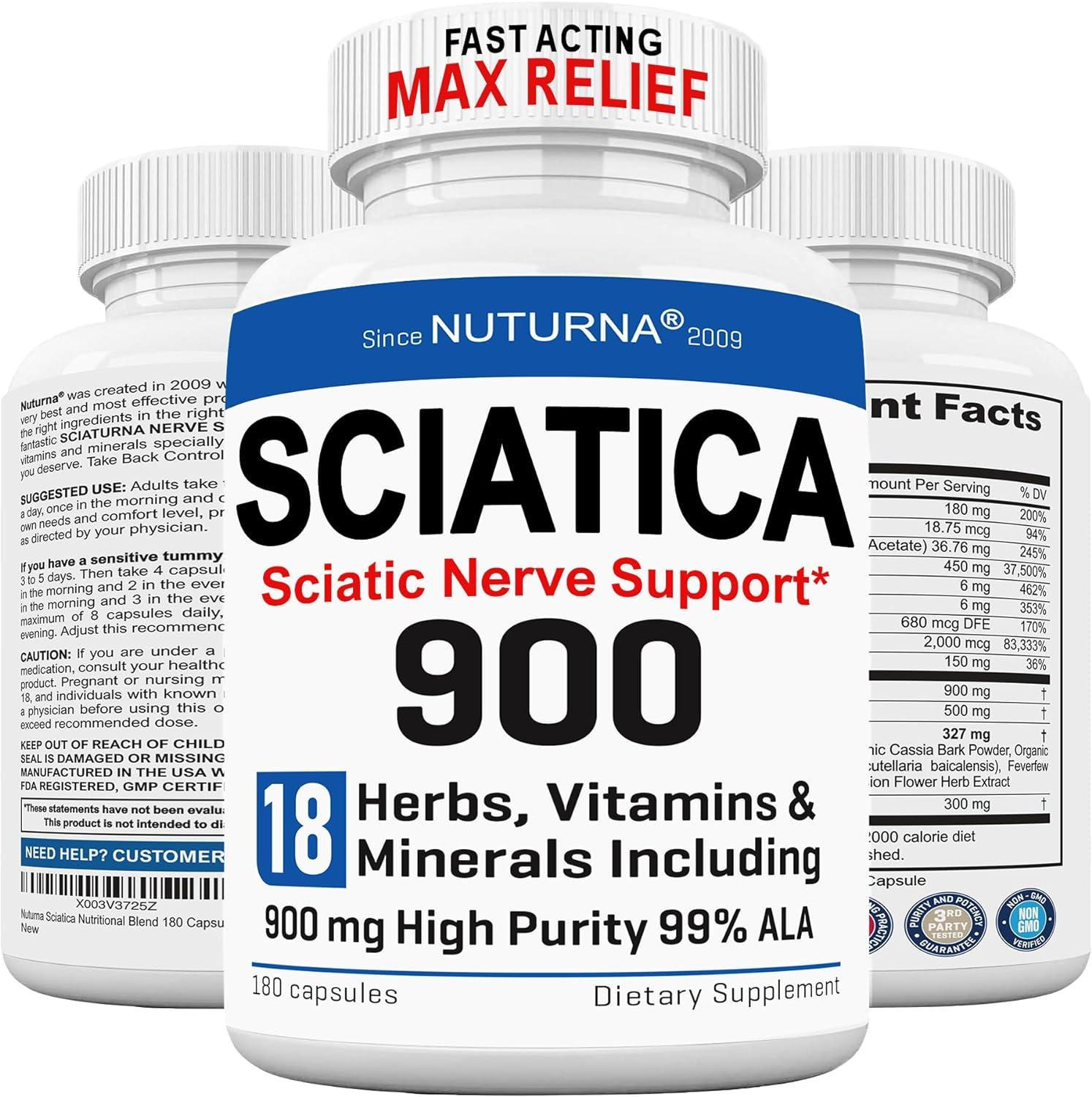 Sciatica Relief Showdown: 900 mg Alpha Lipoic Acid vs. Alternatives