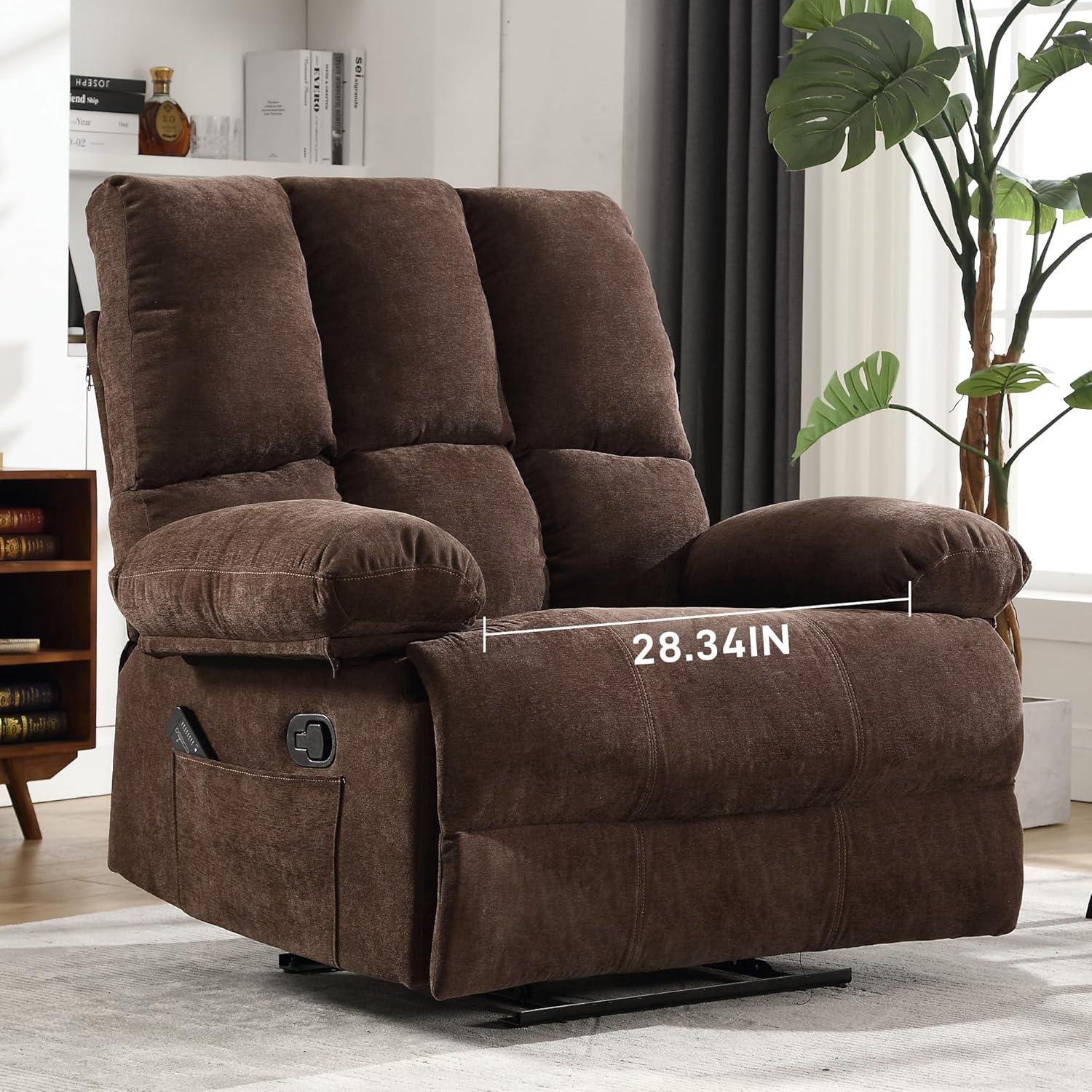 Oversized Recliner Showdown: Comfort vs. Portability Dilemma