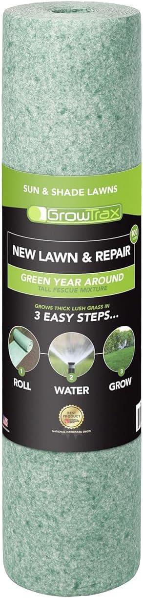 Surprising Year-Round Green: Grass Mats vs. Traditional Seed
