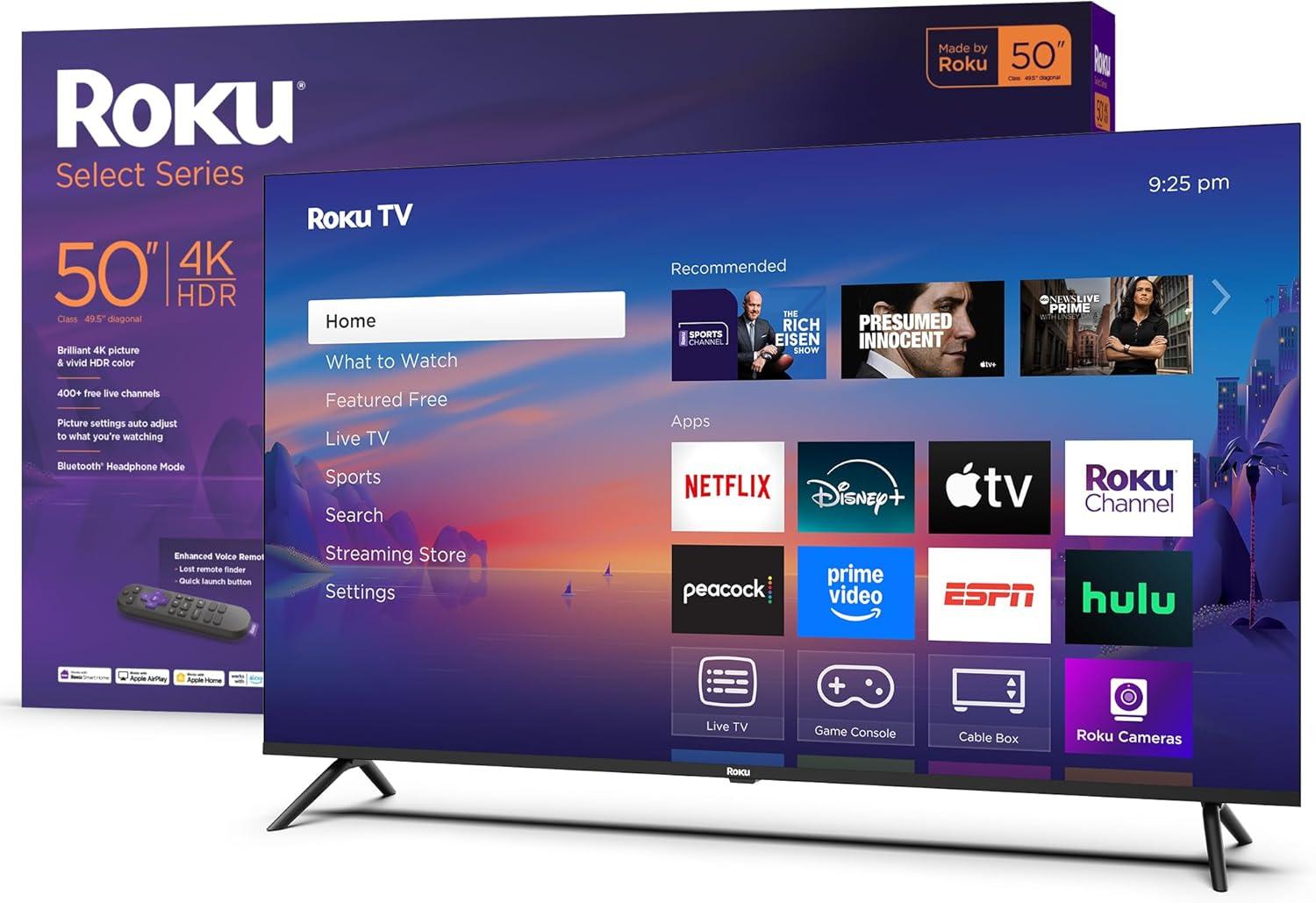 Streaming Showdown: Roku’s 50-Inch TV vs. Your Couch