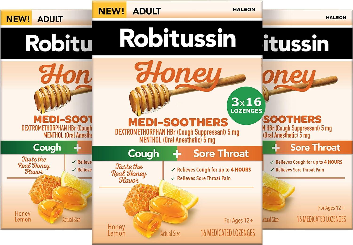Battle of the Cough Drops: HALLS, Luden's, or Robitussin?