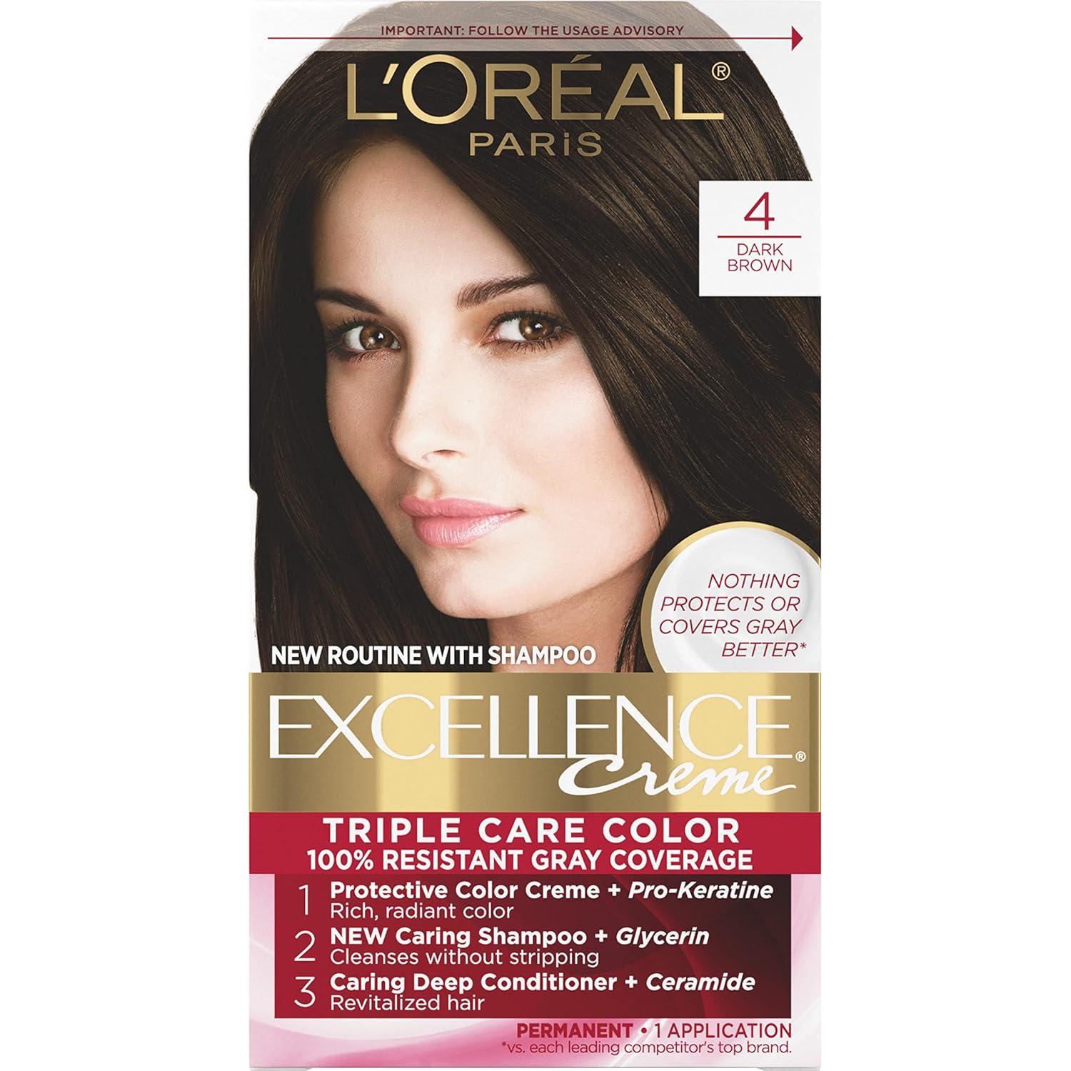 Gray Coverage Showdown: L'Oreal's Dark Brown vs. Alternatives