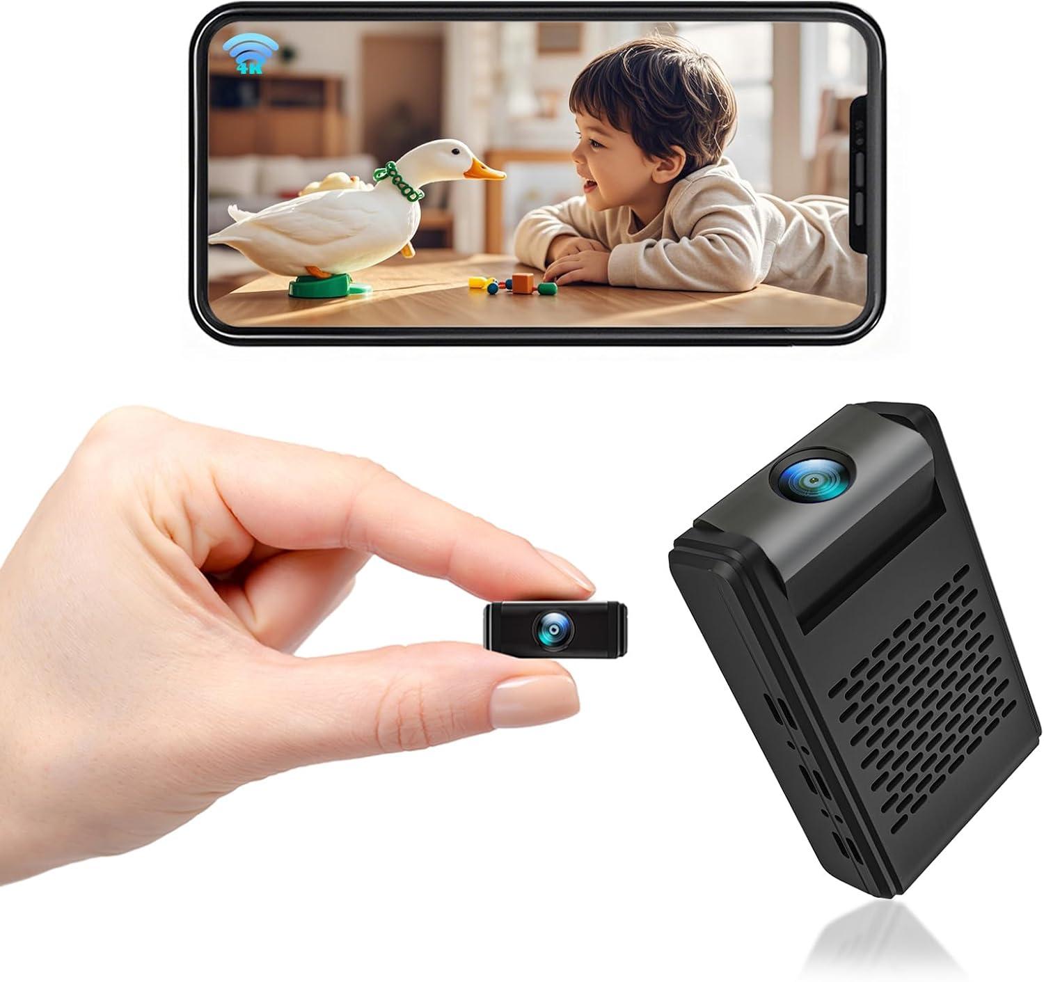 Surprising Showdown: 180° Nanny Cam Versus Mini Security Camera