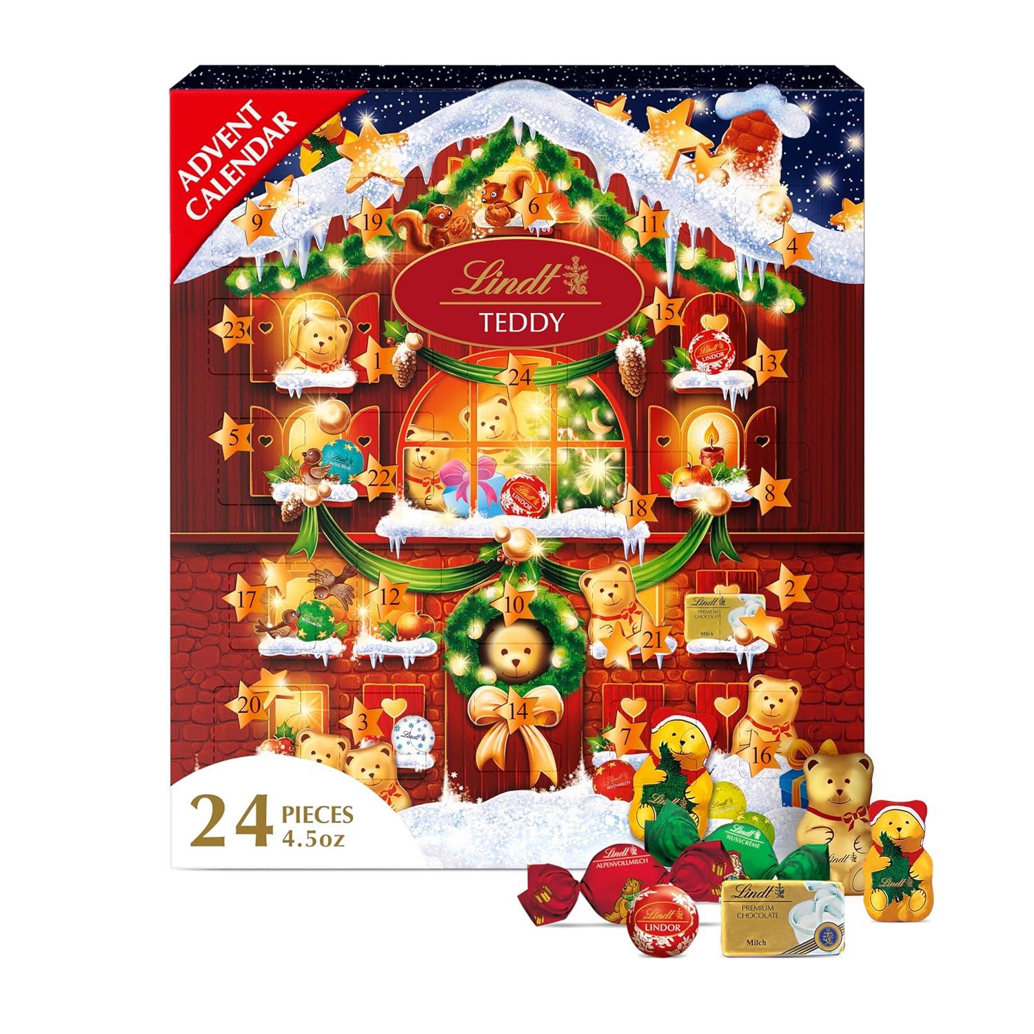 Lindt Holiday Teddy Bear Advent Calendar: Sweet Tradition vs. Fun Surprise