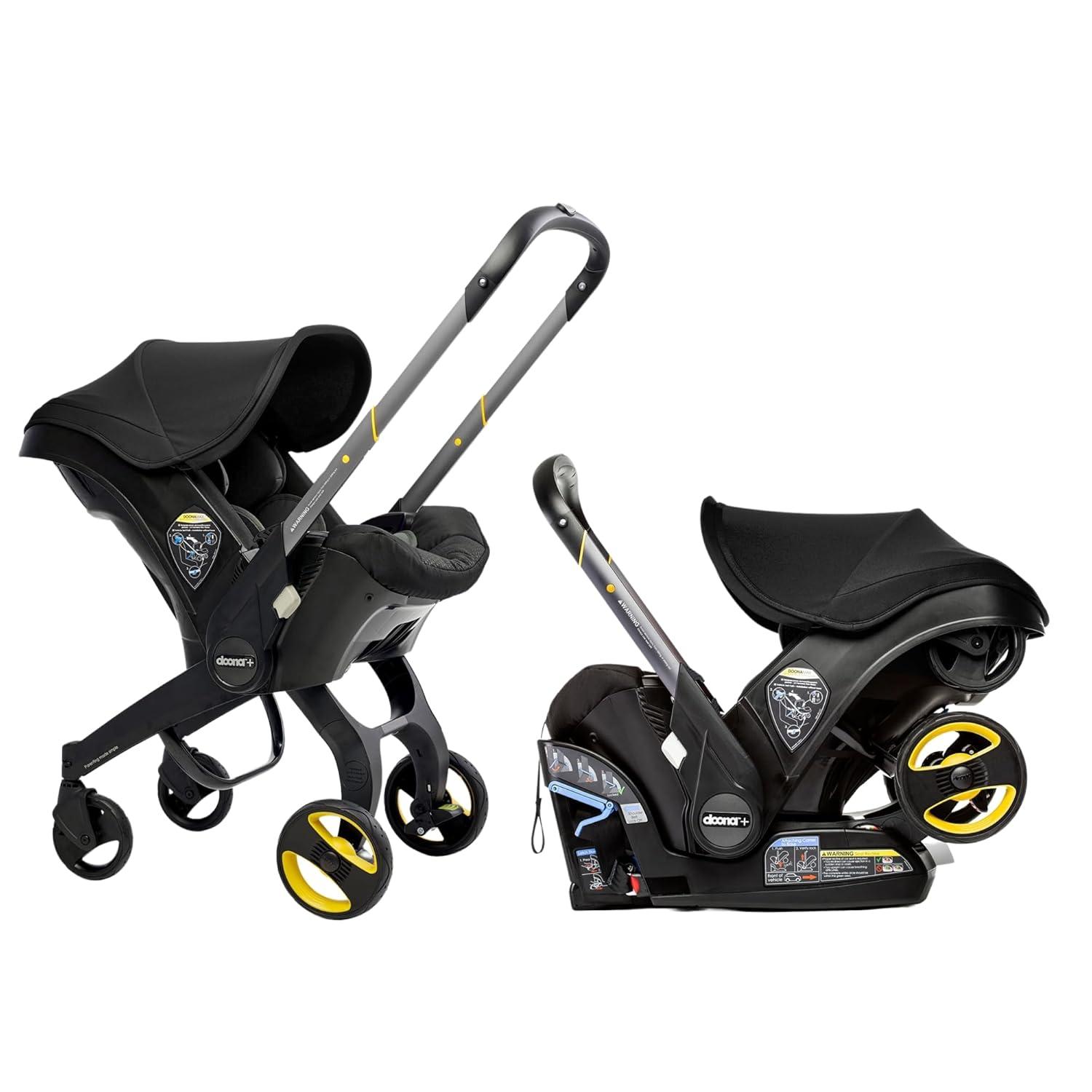 Doona Car Seat & Stroller Showdown: Travel Ease in Nitro Black