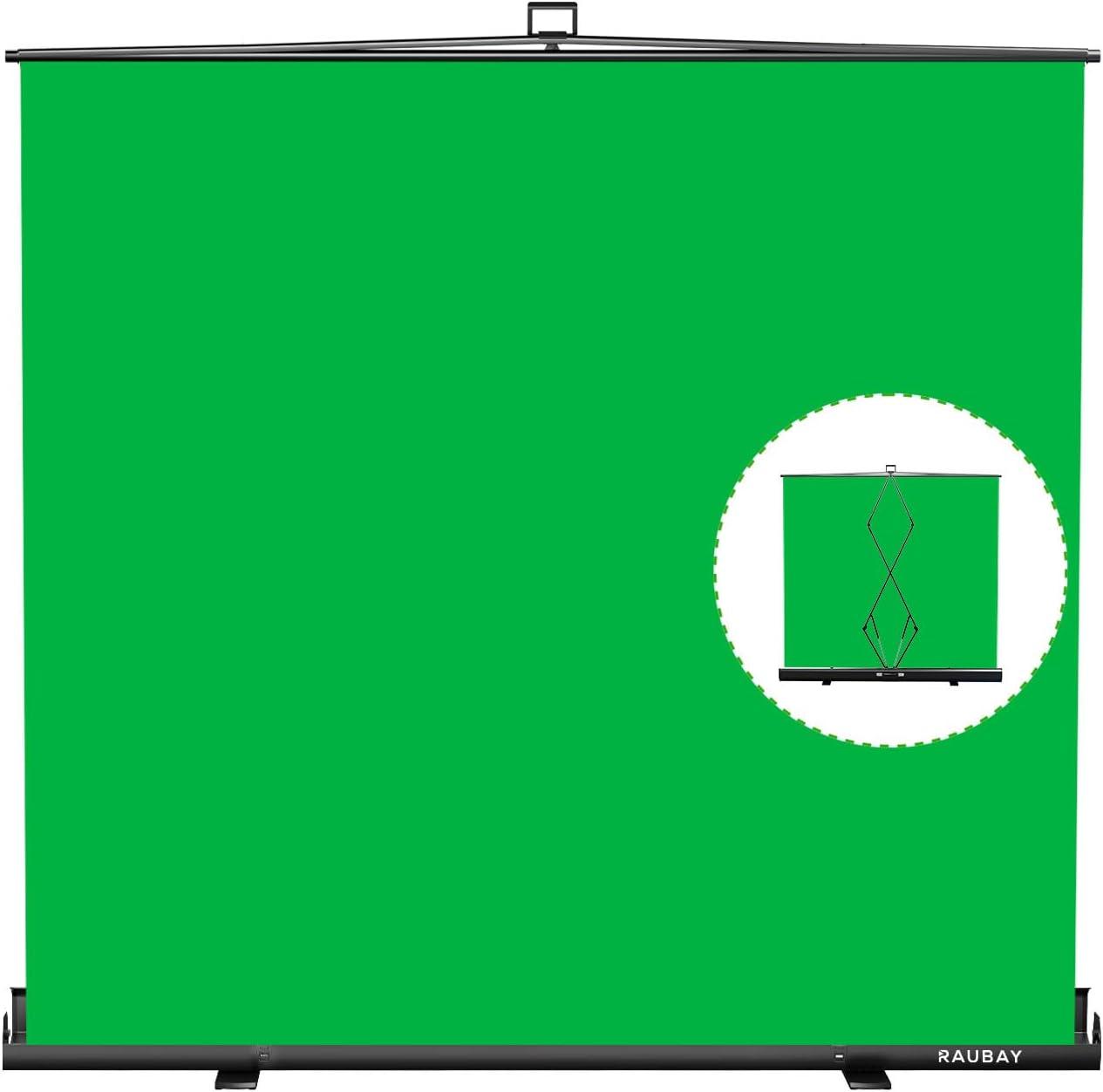 Green Screen Showdown: RAUBAY's Portable Panel vs. Photo Studio