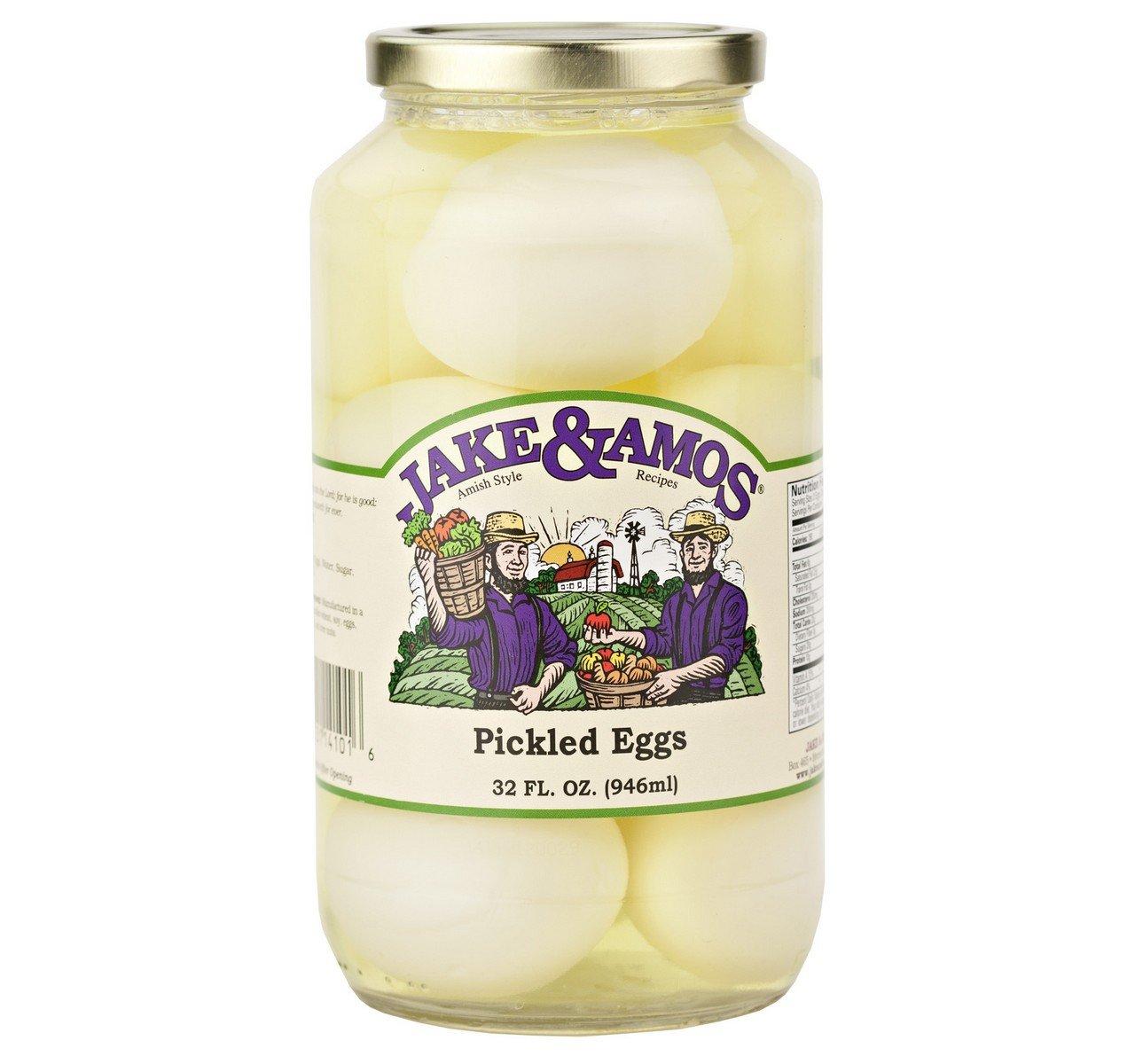 Shocking Flavor Showdown: Jake & Amos Pickled Eggs Unveiled!