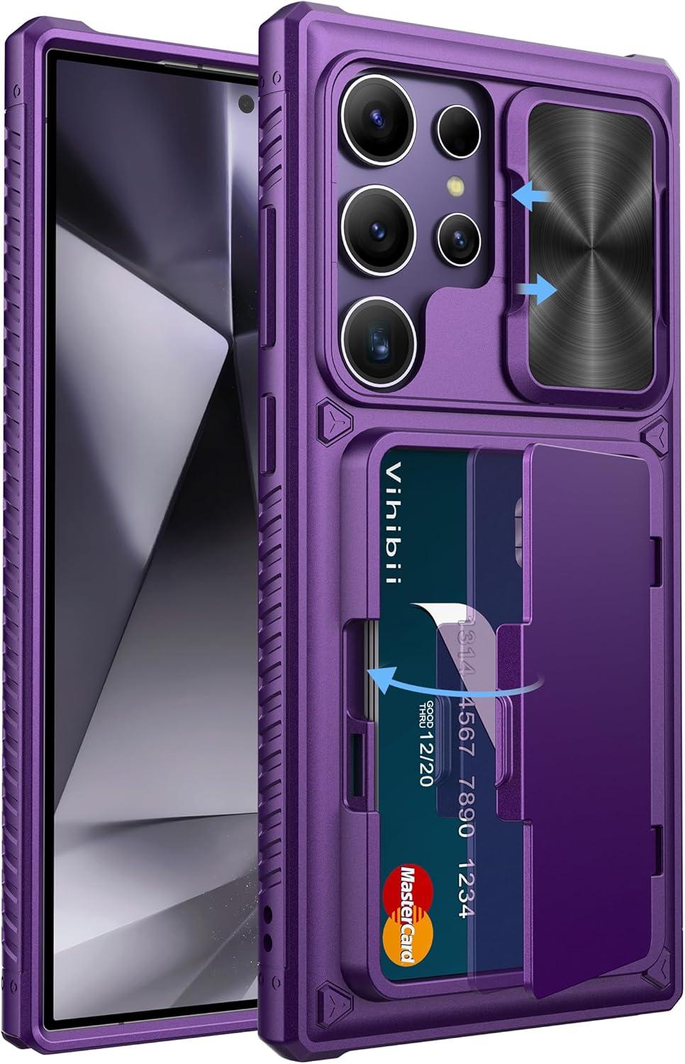 Vihibii Cases Showdown: Green, Dark Purple, or Black for Galaxy?