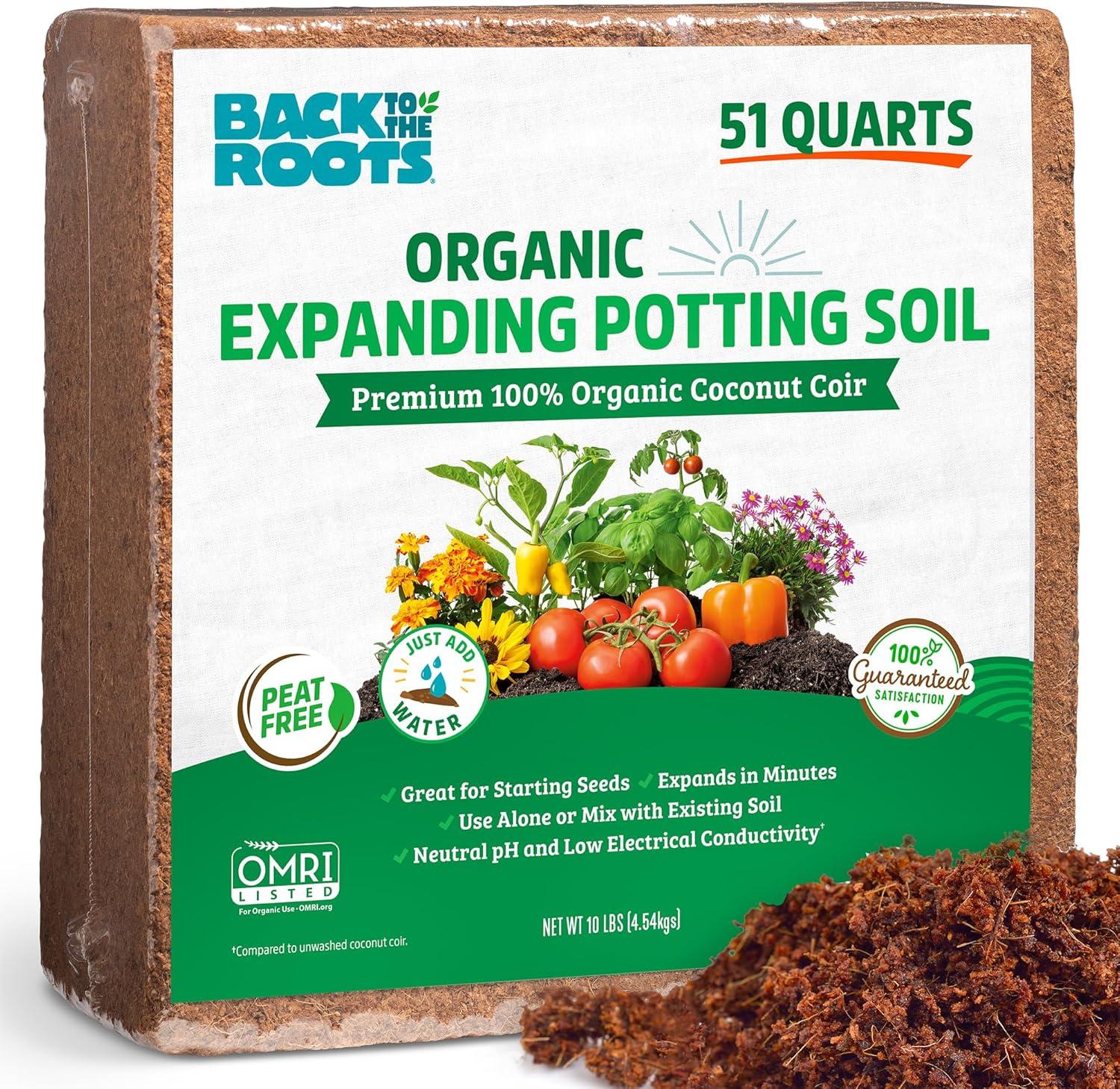 Seeds vs. Soil: Back to the Roots' Surprising Expanding Coir