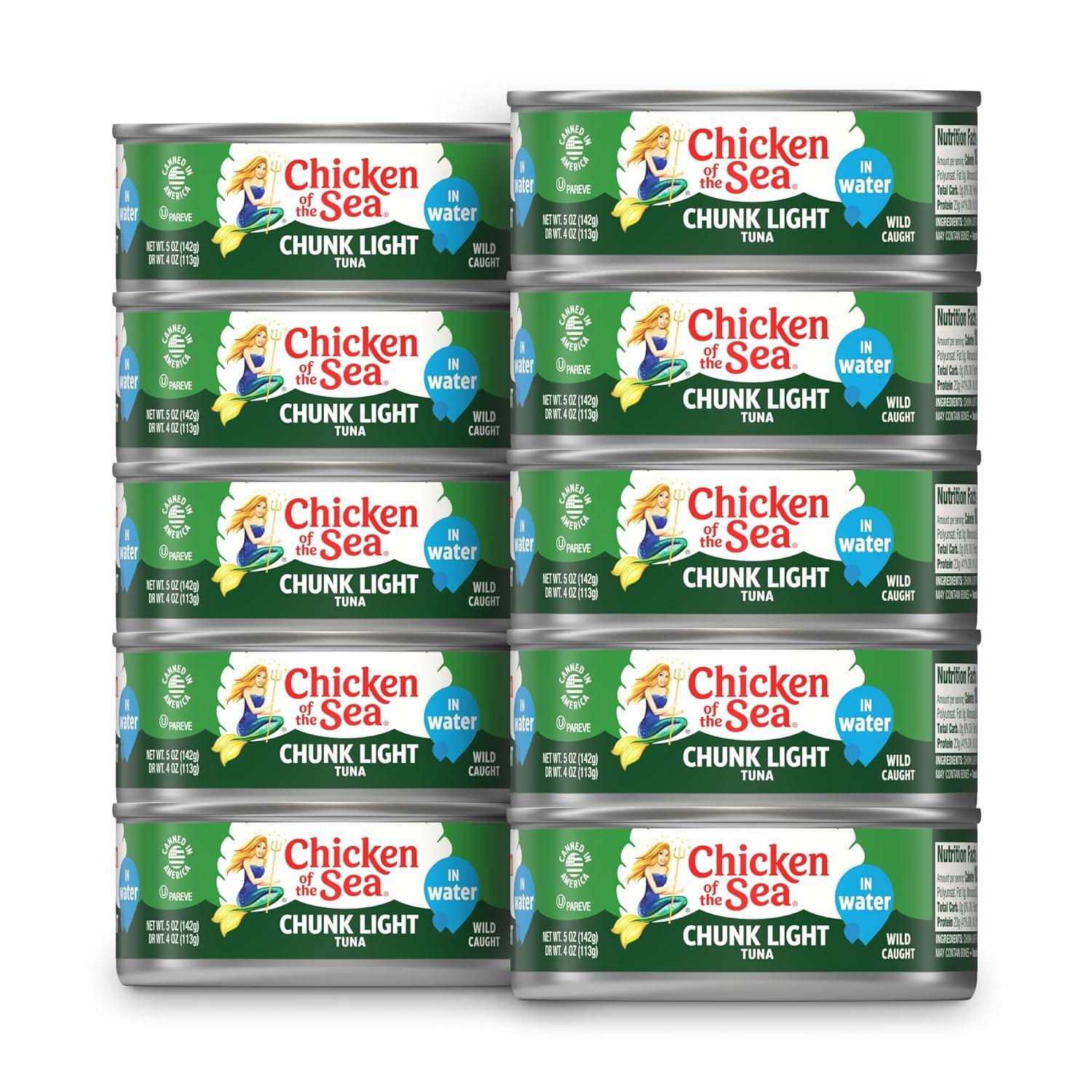 Wild-Caught Tuna Showdown: Chicken of the Sea in Cans