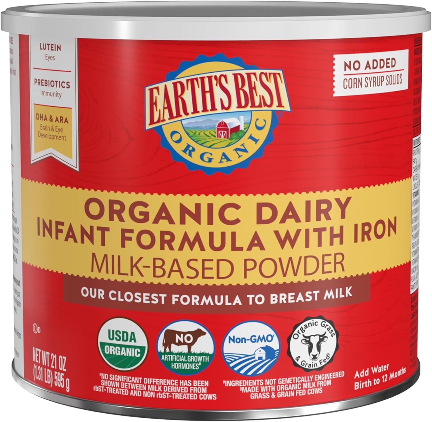 Earth's Best Baby Formula Showdown: Organic vs. Conventional