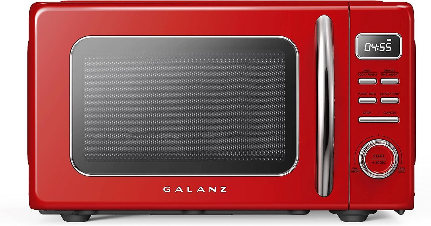 Retro Microwave Showdown: Style Meets Smart Functions