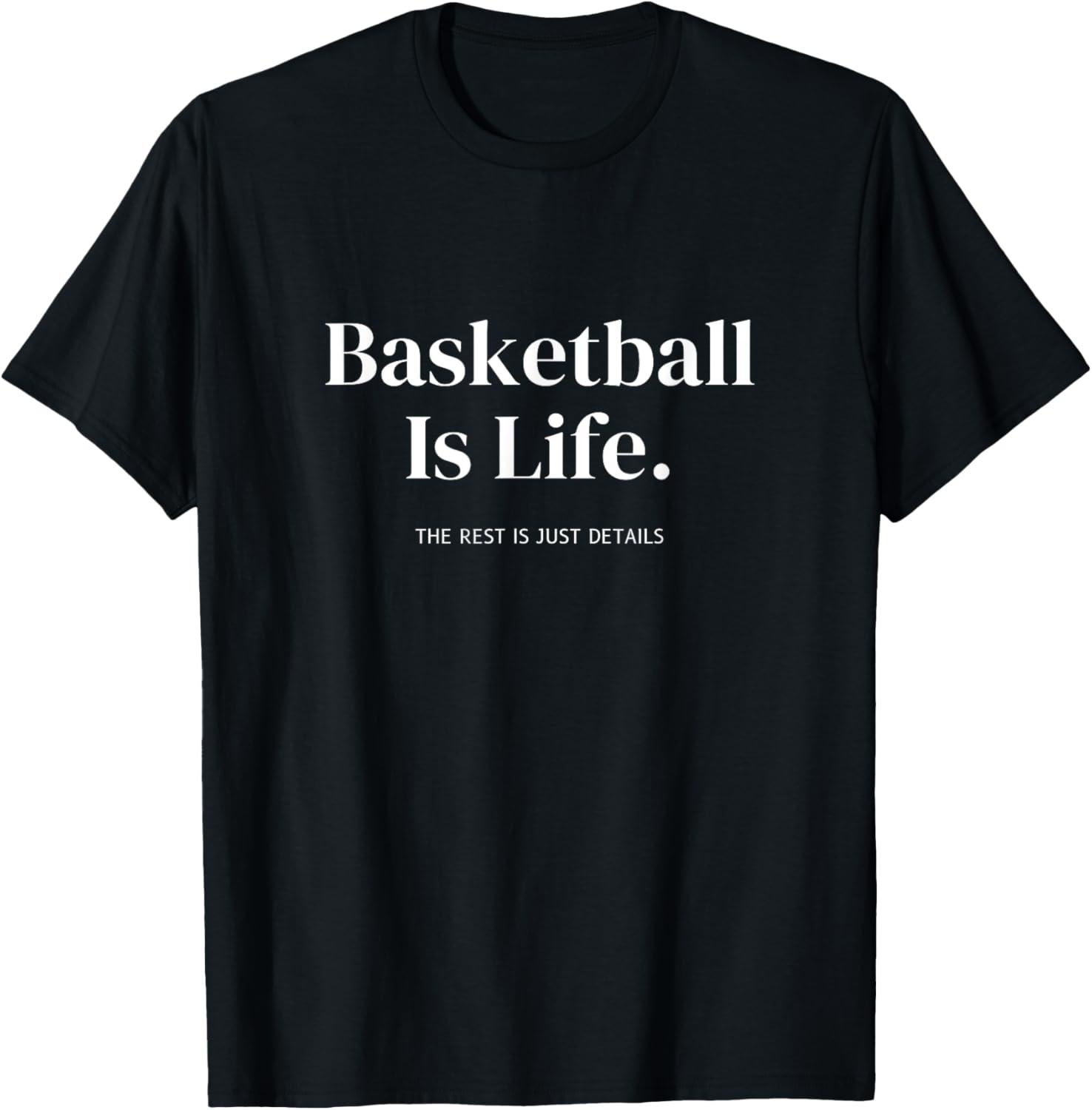Versus T-Shirt Insight: Life Details vs. Basketball Tested