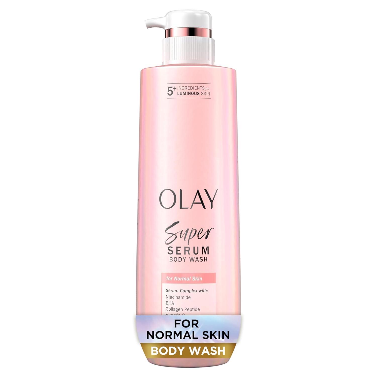 Olay Wash: 24hr Hydration, Bright Complex... Great For Normal Skin