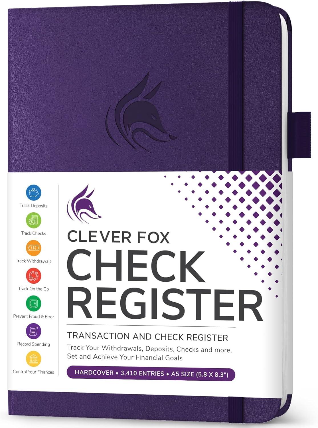 Clever Fox Check Register Showdown: compared, tested, A5 hardcover grasp