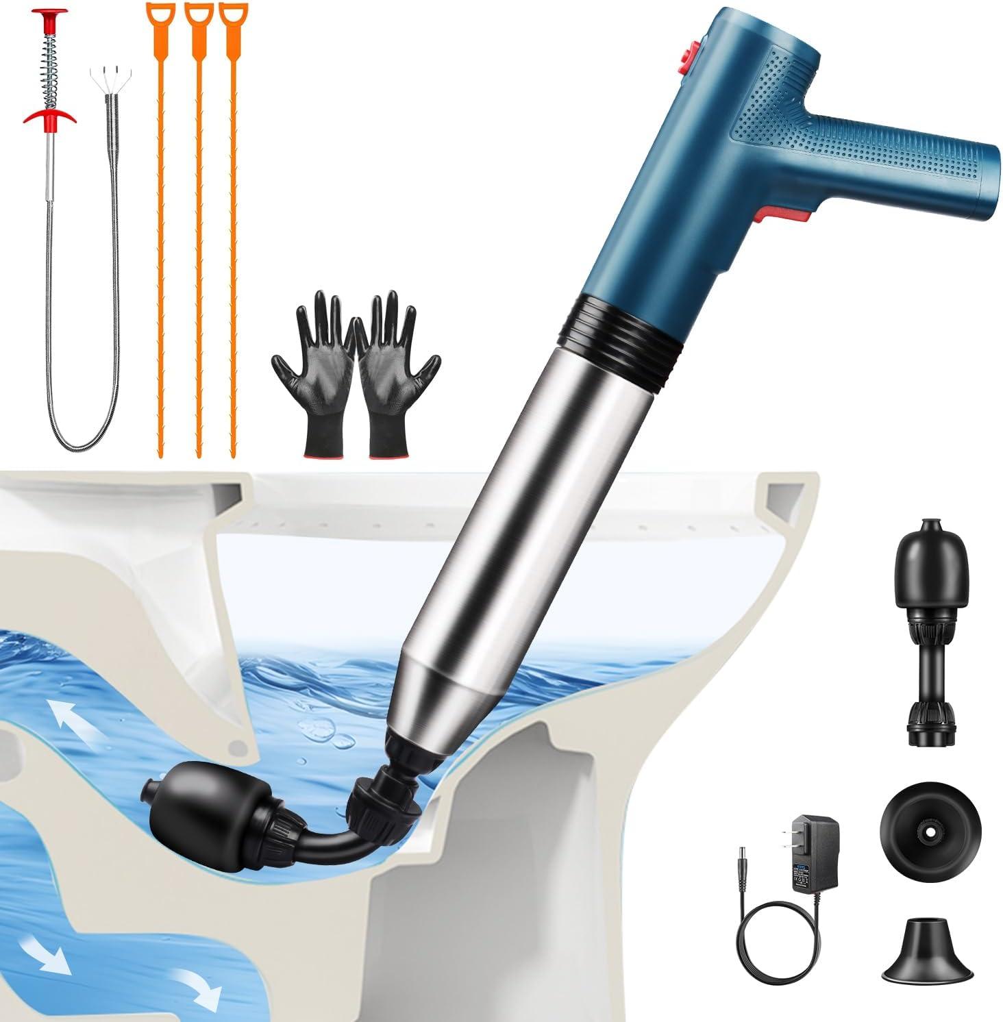 Electric Blaster Versus Plunger: compared for clogged drains... surprising insight!