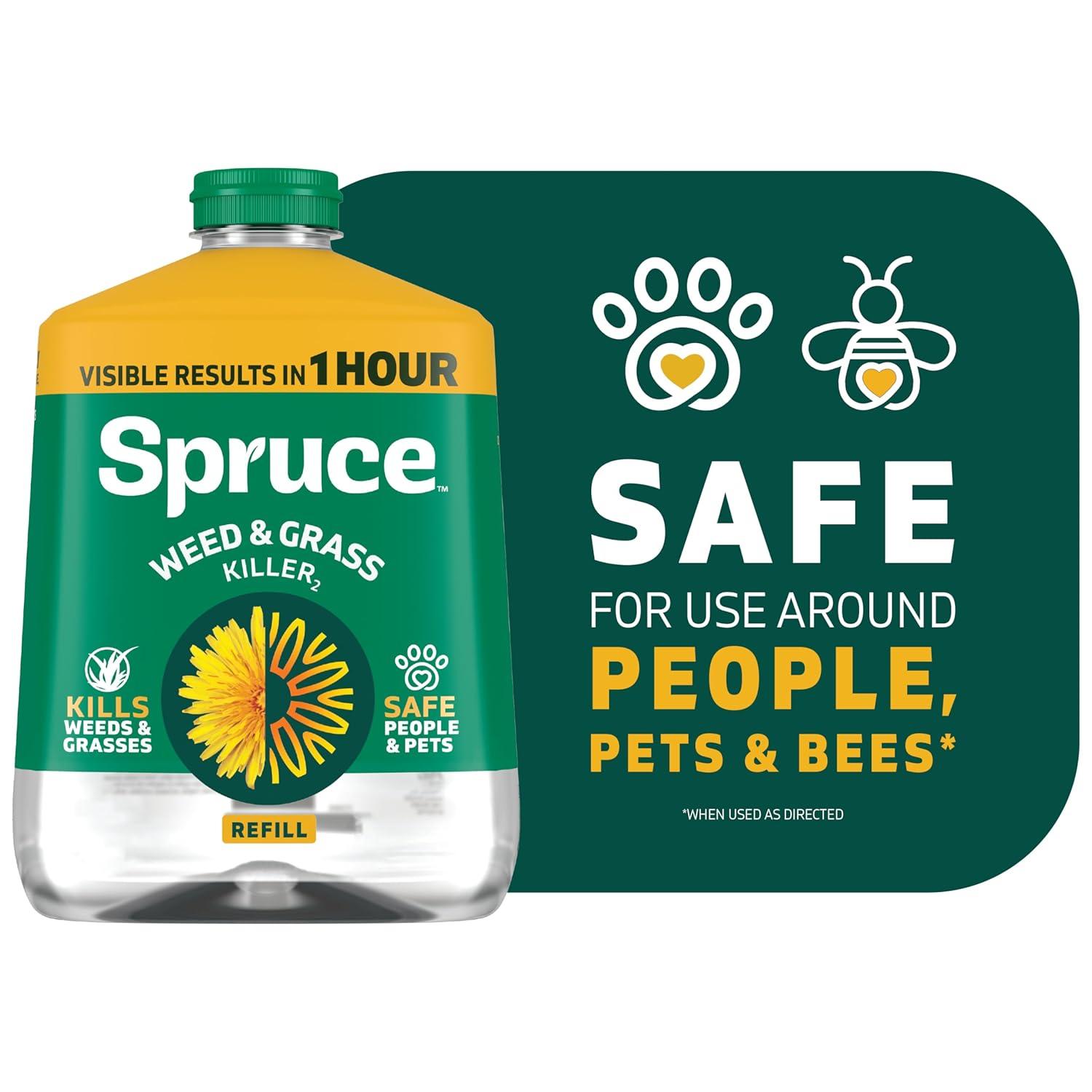 Surprising Compare: Spruce Weed Sprays vs... Your Lawn