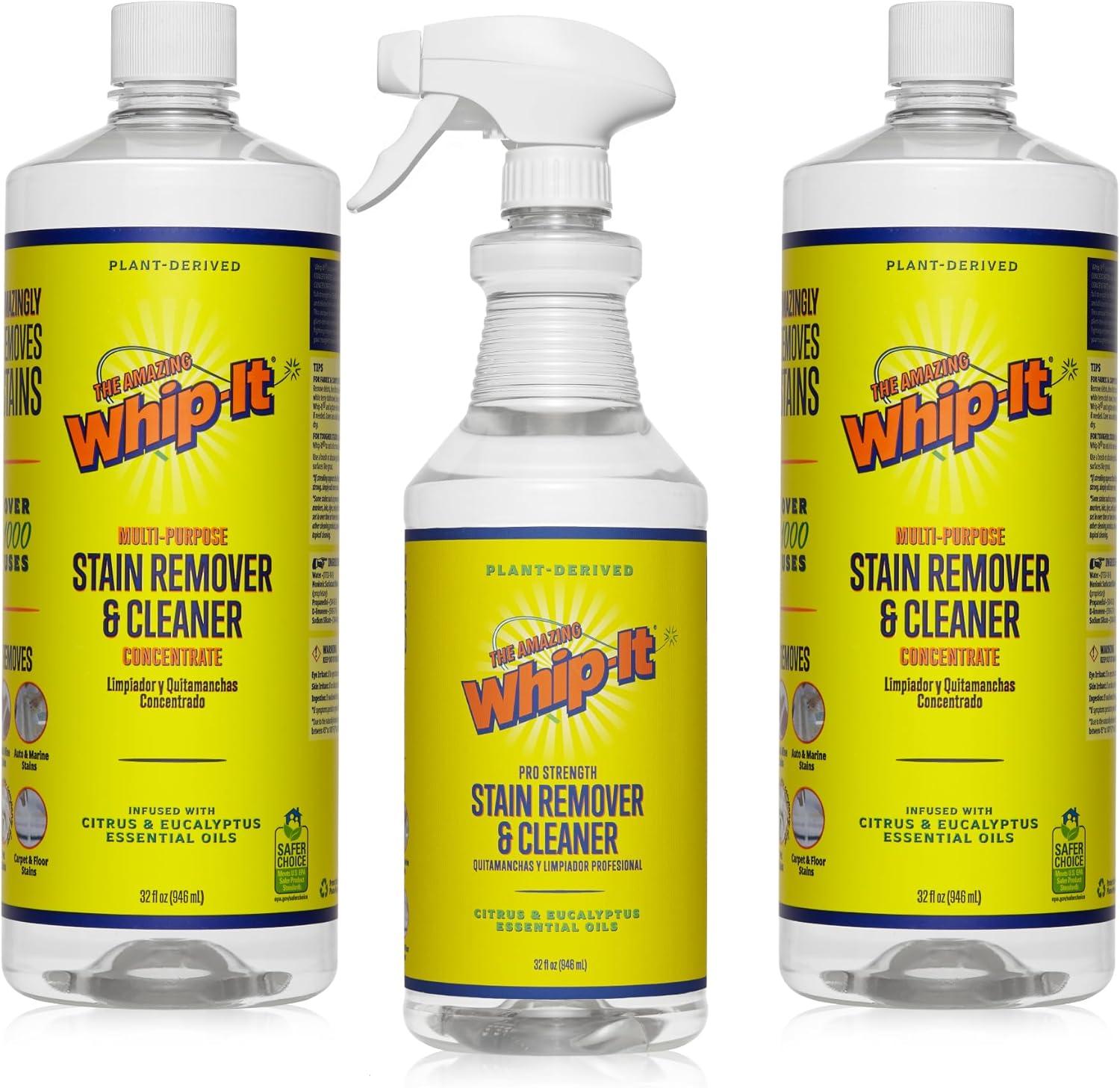 Whip-It Showdown: Enzyme Power Versus Stains—64 Bottles Tested… Surprising Clean!